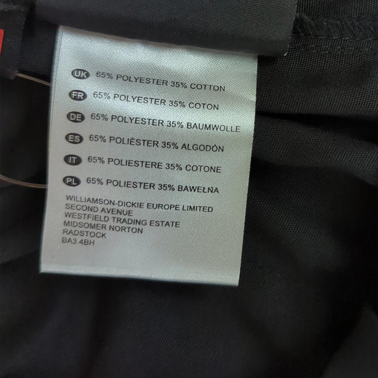 Dickies Dickies HC50601 Unisex M Black Scrub Trousers Workwear Pants workear RewearableUK