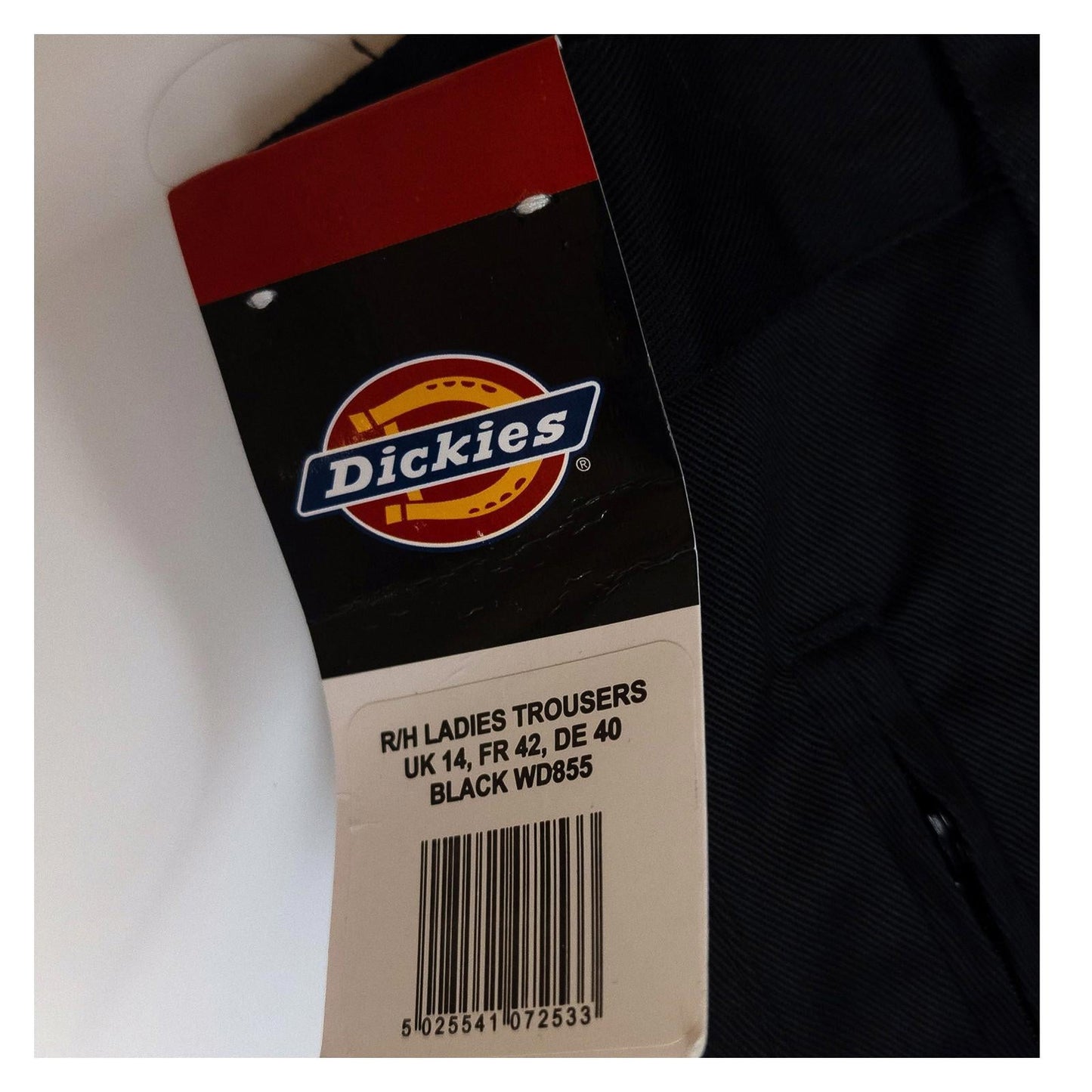 Dickies Ladies Work Trousers UK 14 Black WD855 Knee Pad Pockets Cargo Pants New by Dickies – | RewearableUK