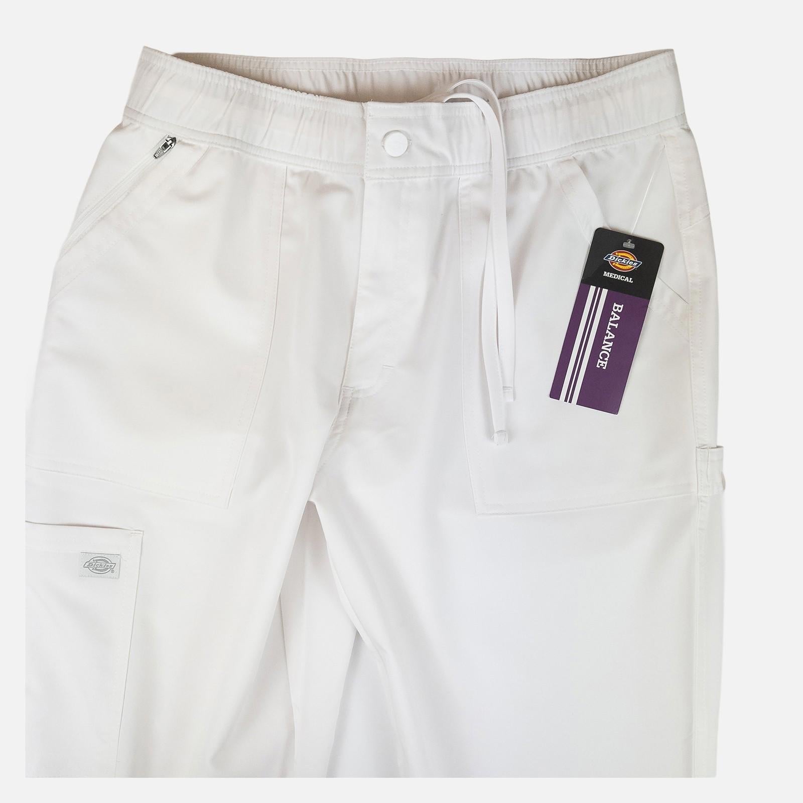 Dickies Medical Balance Men's Scrub Trousers White Size M Cargo Pants DK220 New by Dickies – | RewearableUK