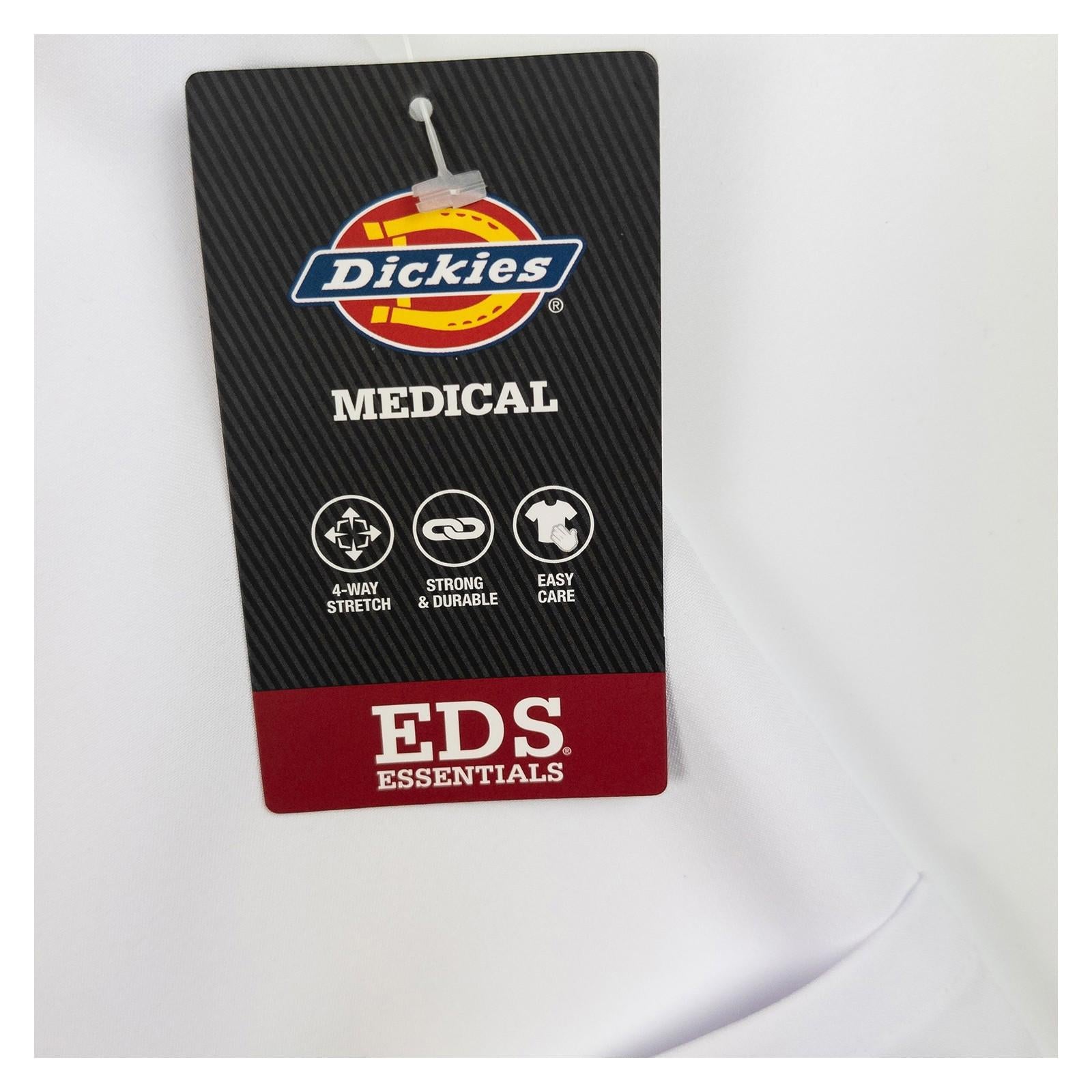 Dickies Medical EDS Essentials Men's Scrub Top White Size XS V - Neck DKE645 New by Dickies – | RewearableUK