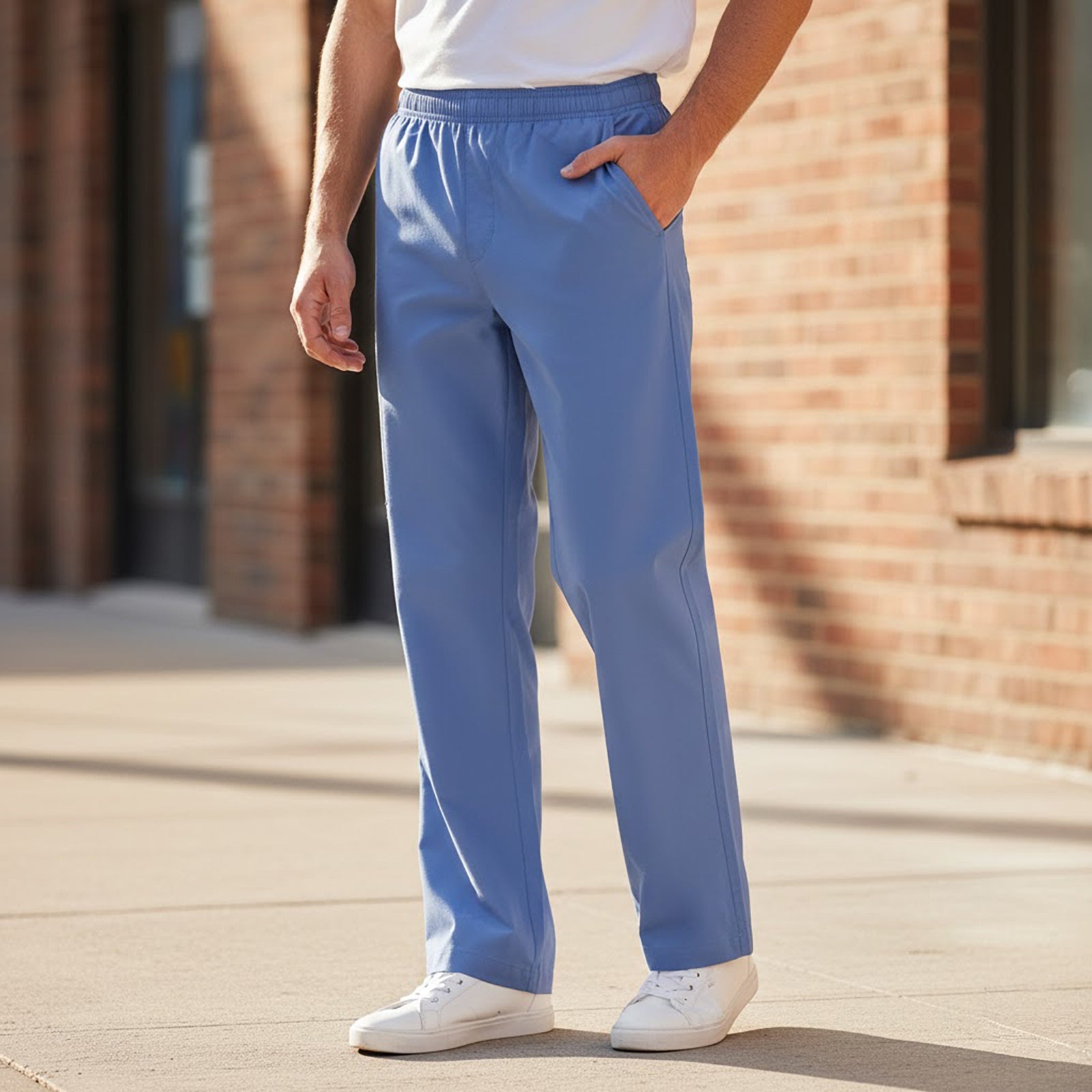 Dickies Medical Scrub Trousers Ceil Blue | Size XS by Dickies – WORKWEAR | RewearableUK
