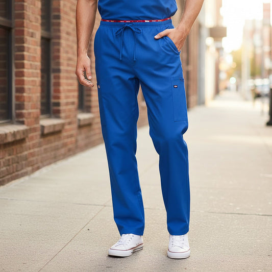 Dickies Medical Scrub Trousers Royal Blue | Size XL by Dickies – WORKWEAR | RewearableUK
