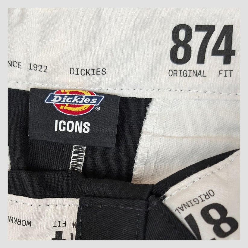 Dickies Mens Black 874 Original Straight Fit Work Pants Trousers Size W30 L34 by Dickies – | RewearableUK