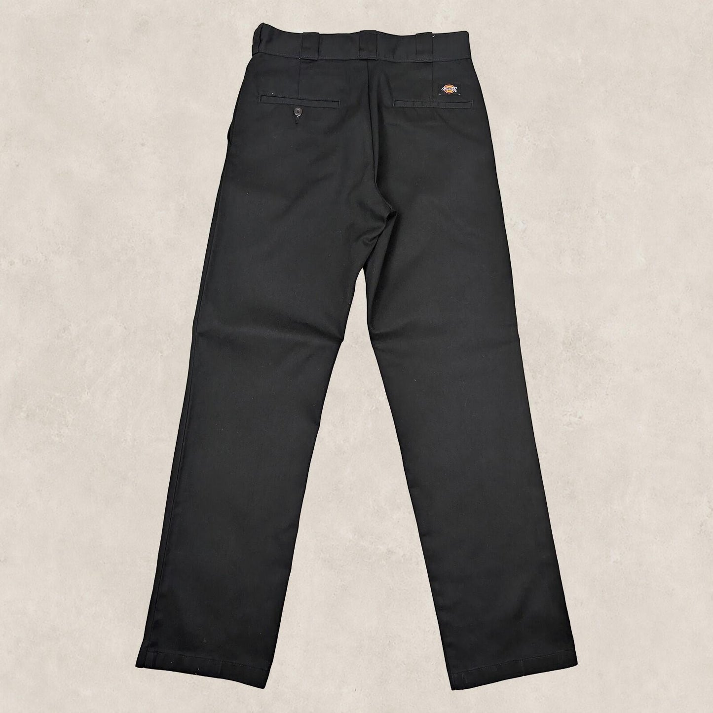 Dickies Mens Black 874 Original Straight Fit Work Pants Trousers Size W30 L34 by Dickies – | RewearableUK