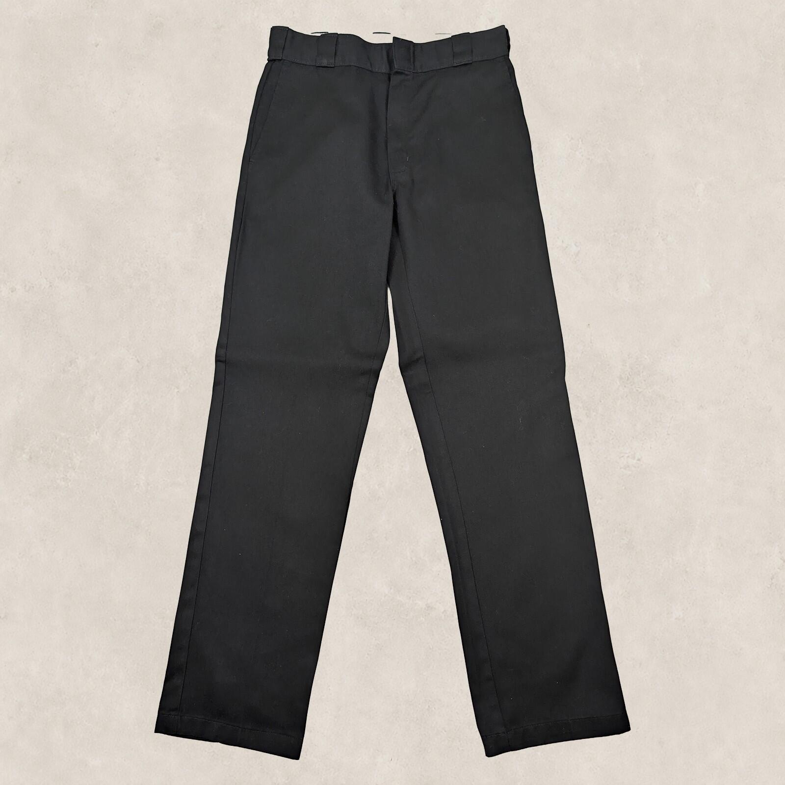 Dickies Mens Black 874 Original Straight Fit Work Pants Trousers Size W30 L34 by Dickies – | RewearableUK
