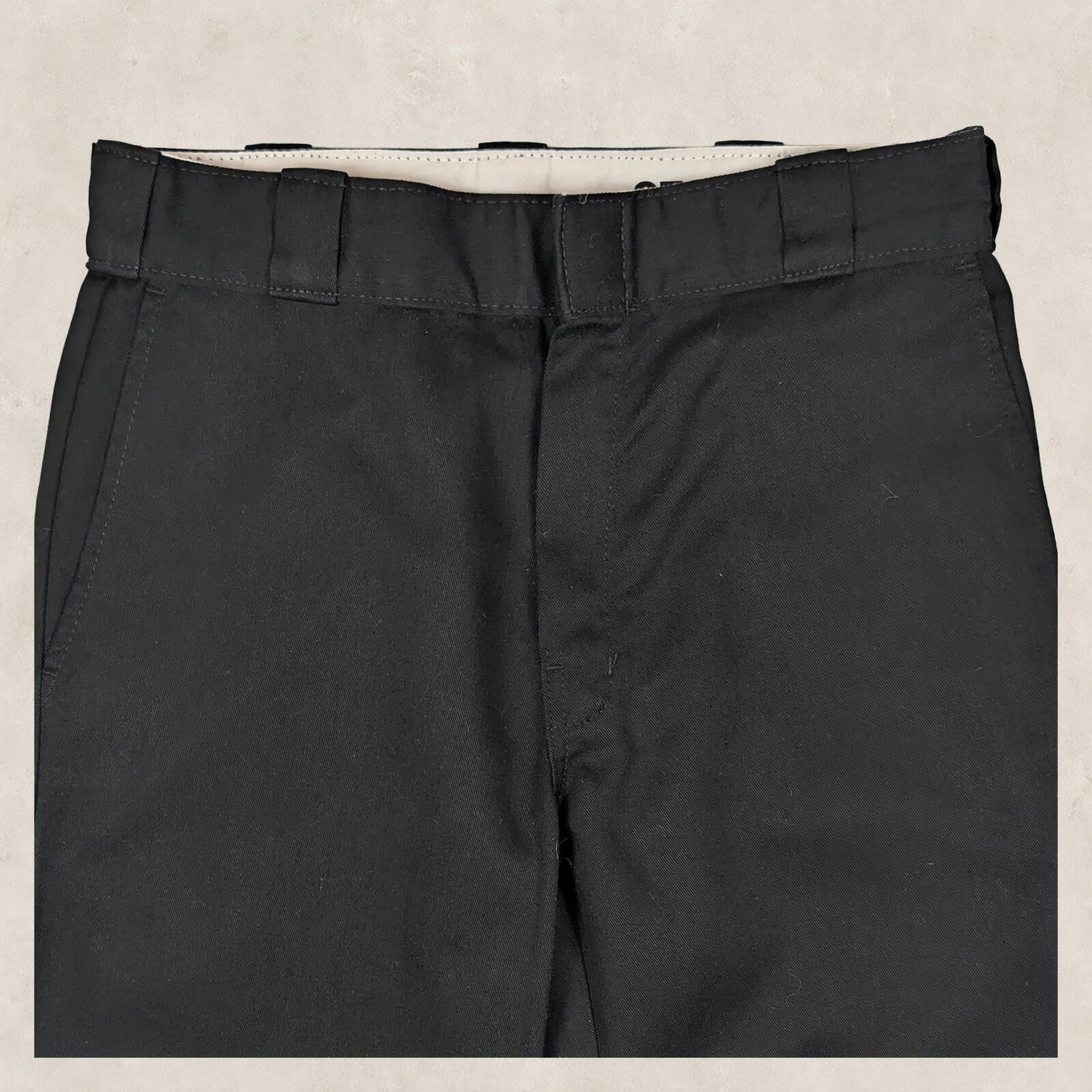 Dickies Mens Black 874 Original Straight Fit Work Pants Trousers Size W30 L34 by Dickies – | RewearableUK