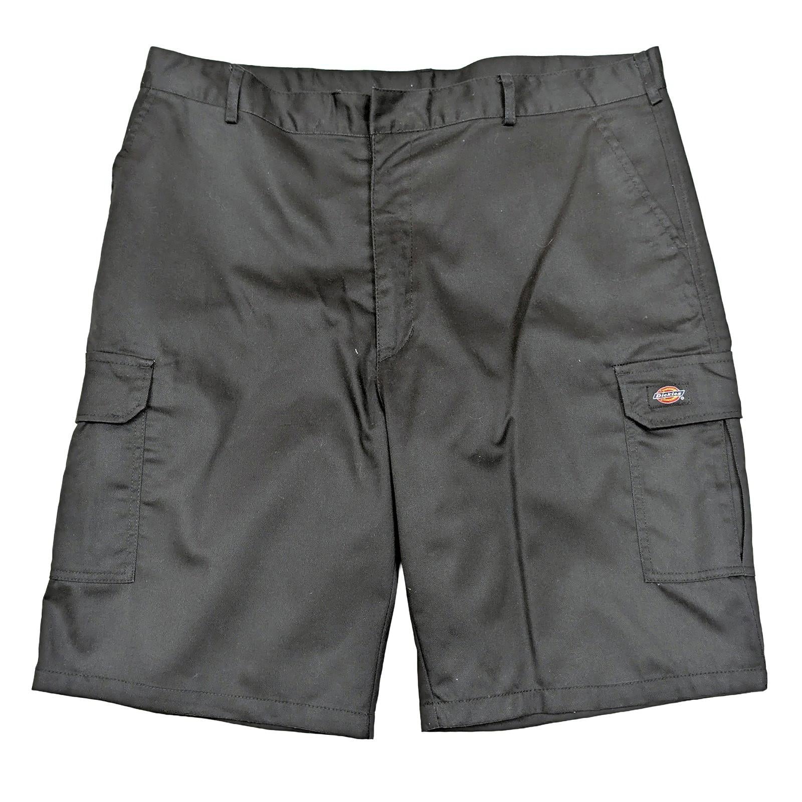 Dickies Men's Cargo Work Shorts W40 Black Utility Multi Pockets Cotton Blend by Dickies – | RewearableUK