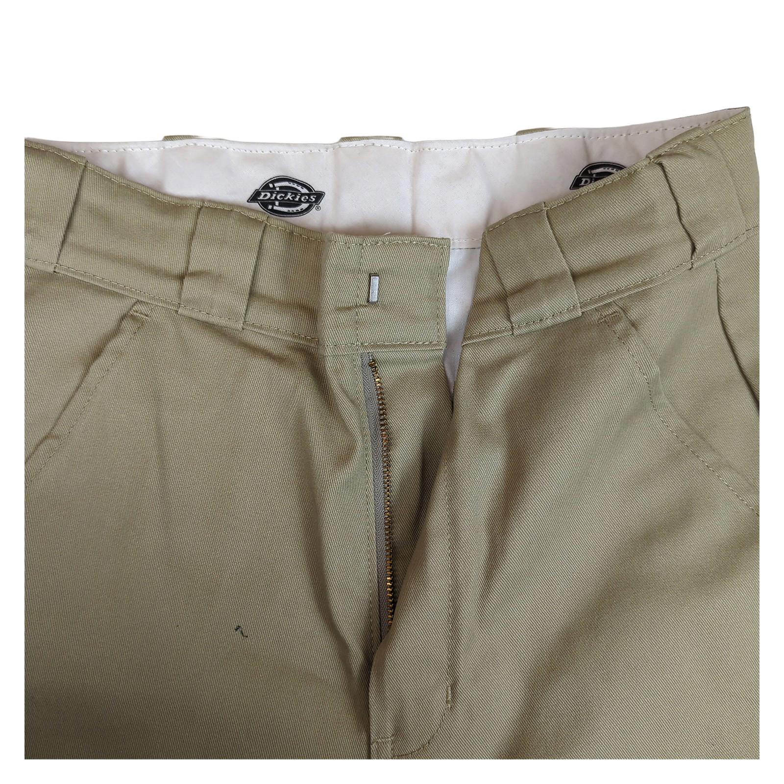 Dickies Dickies Mens Chino Trousers W28 Beige Regular Fit Casual Workwear Pants workear RewearableUK