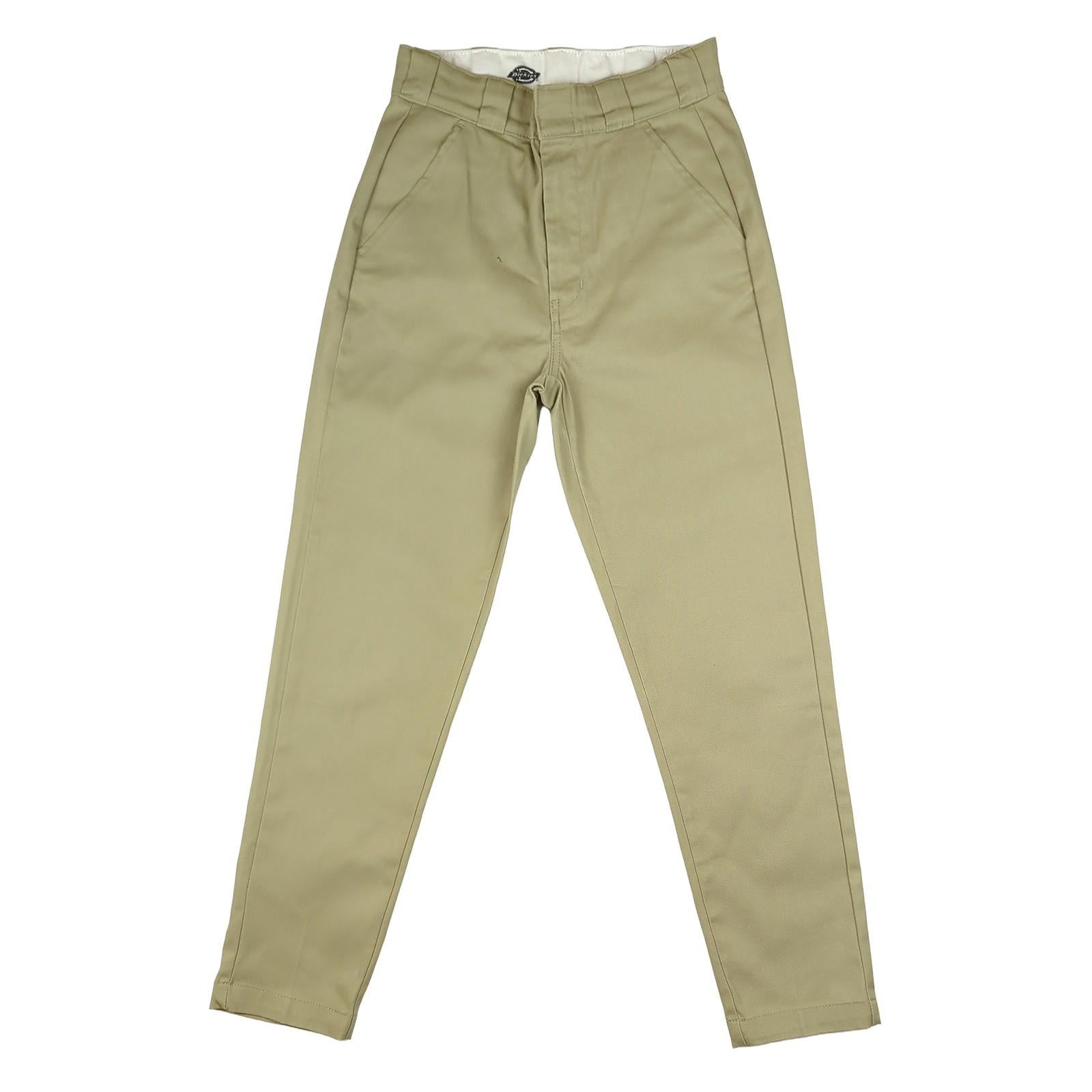 Dickies Dickies Mens Chino Trousers W28 Beige Regular Fit Casual Workwear Pants workear RewearableUK