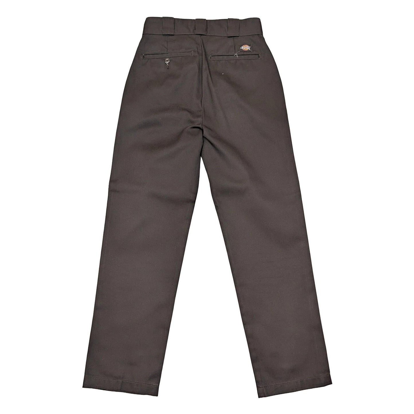 Dickies Men's Classic Work Pants W26 Dark Brown Straight Leg Chino NWOT by Dickies – | RewearableUK