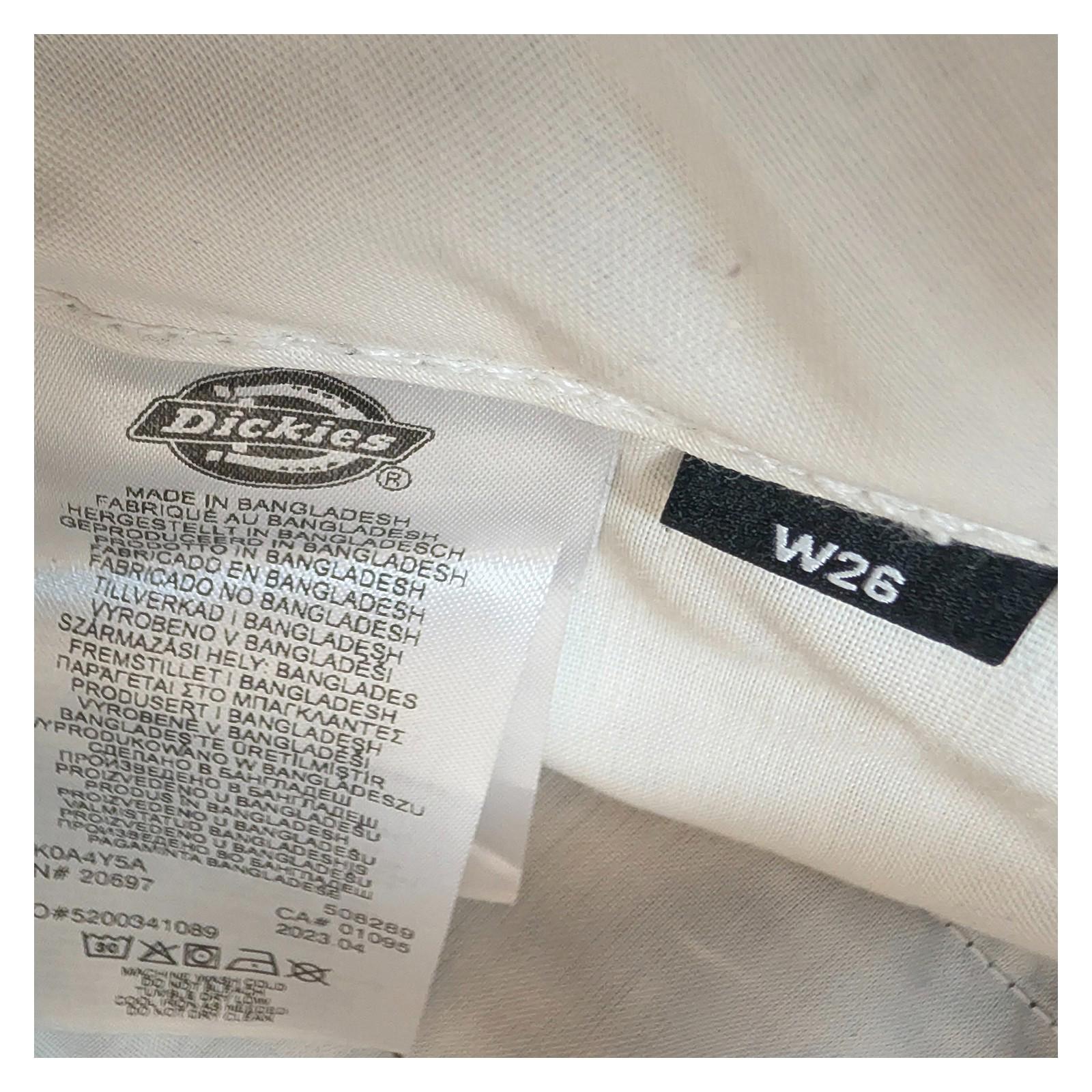 Dickies Men's Classic Work Pants W26 Dark Brown Straight Leg Chino NWOT by Dickies – | RewearableUK