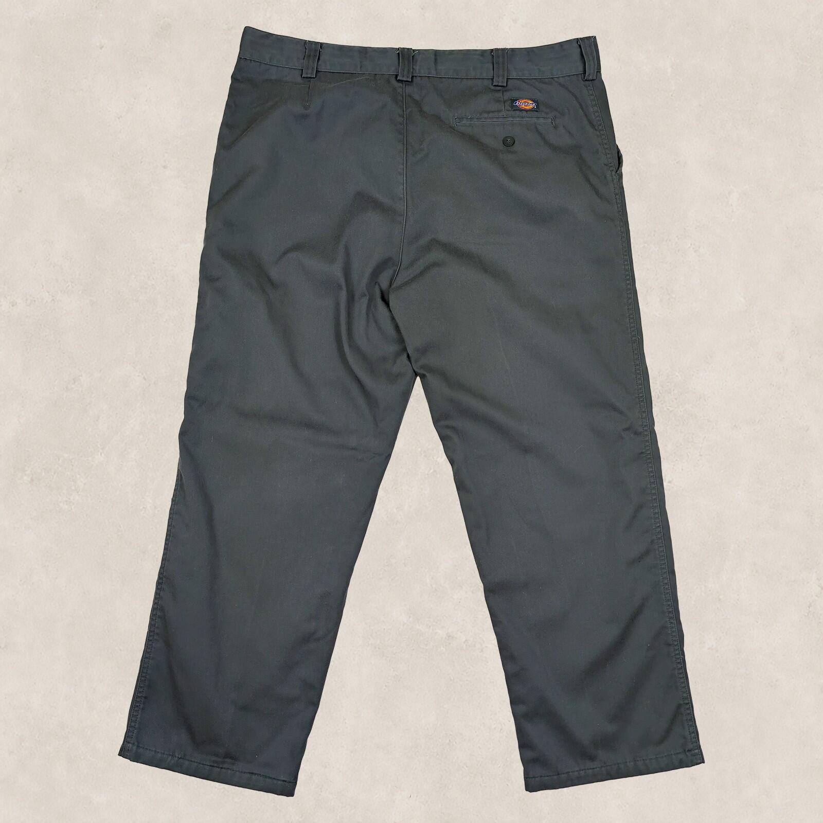 Dickies Mens Dark Grey Utility Work Pants Trousers Straight Fit Size UK 40R by Dickies – | RewearableUK