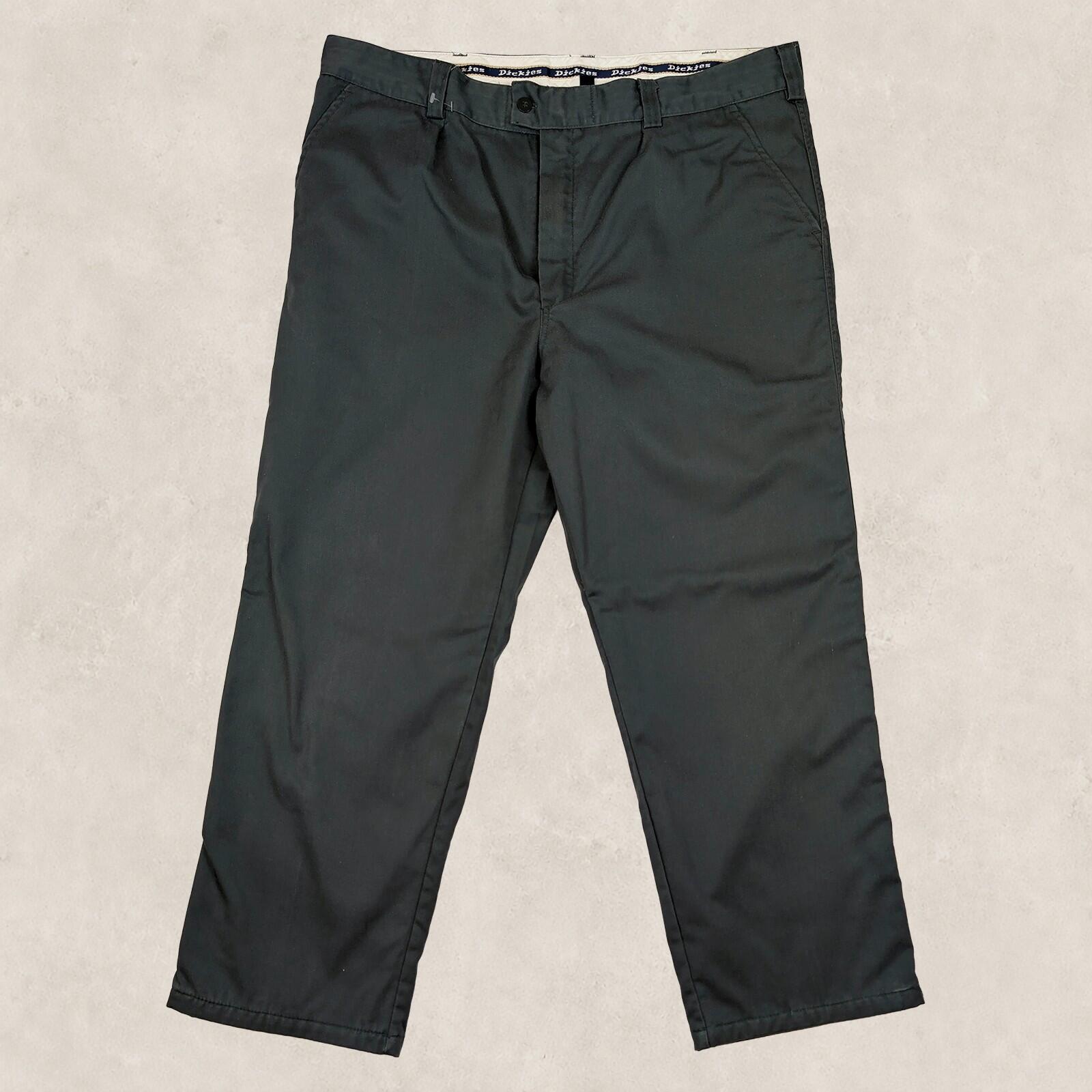 Dickies Mens Dark Grey Utility Work Pants Trousers Straight Fit Size UK 40R by Dickies – | RewearableUK