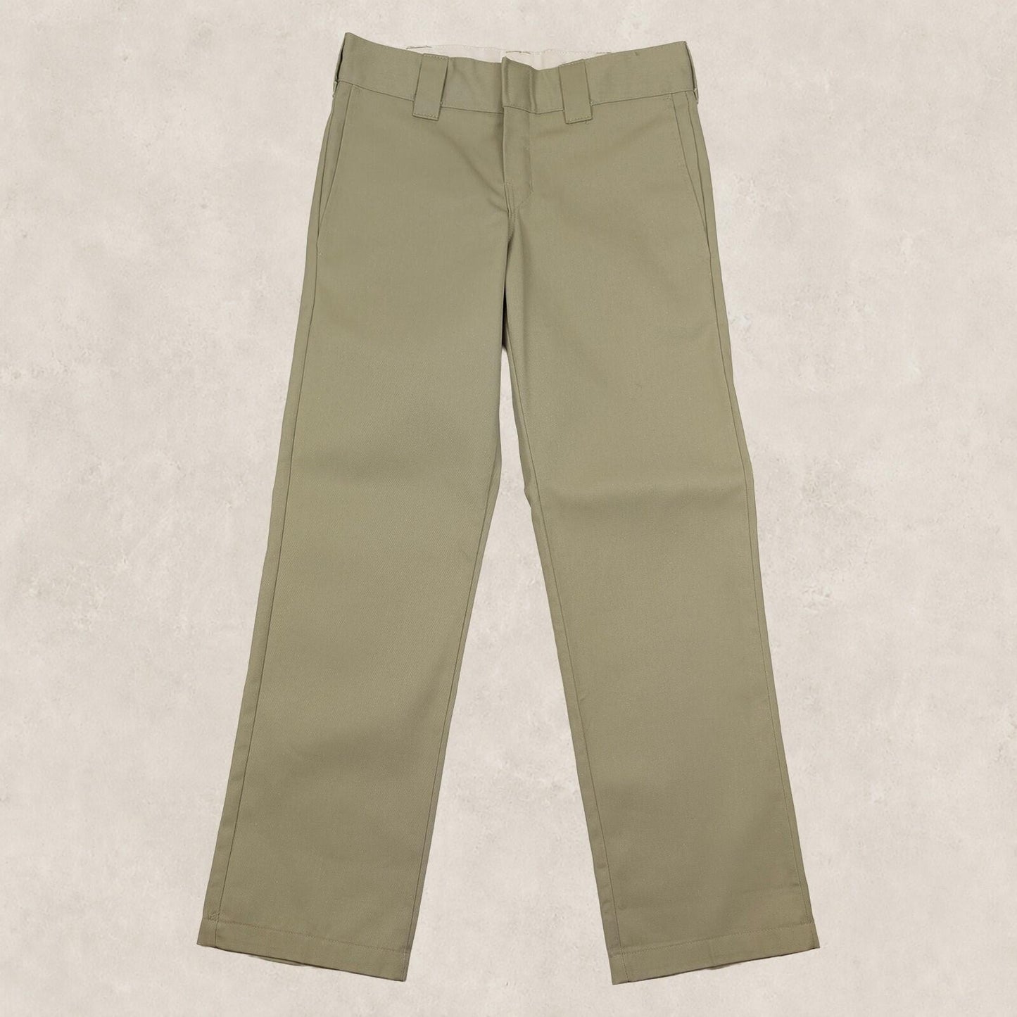 Dickies Mens Khaki Beige Utility Slim Straight Work Pants Trousers Size W28 L30 by Dickies – | RewearableUK