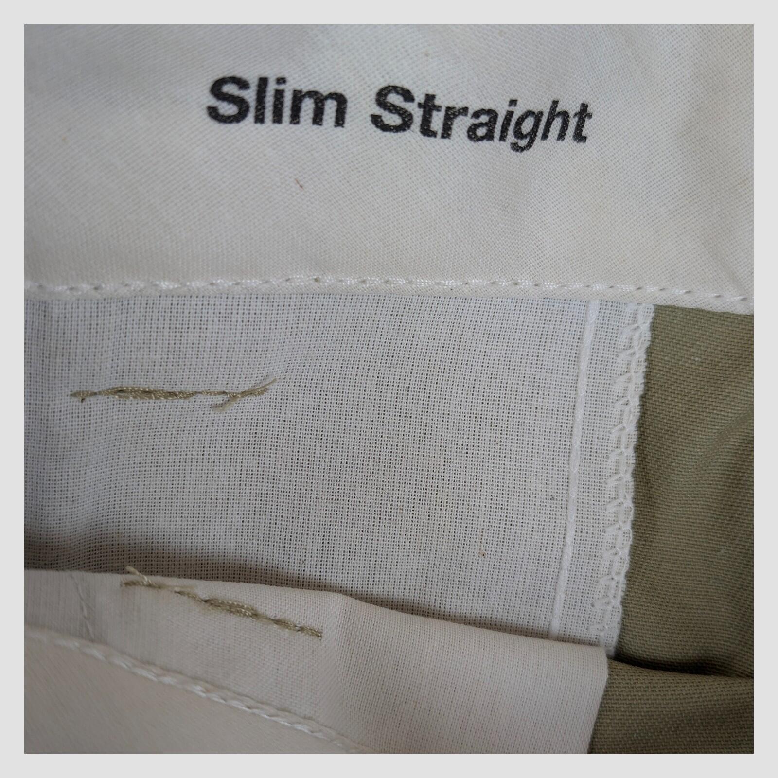 Dickies Mens Khaki Beige Utility Slim Straight Work Pants Trousers Size W28 L30 by Dickies – | RewearableUK