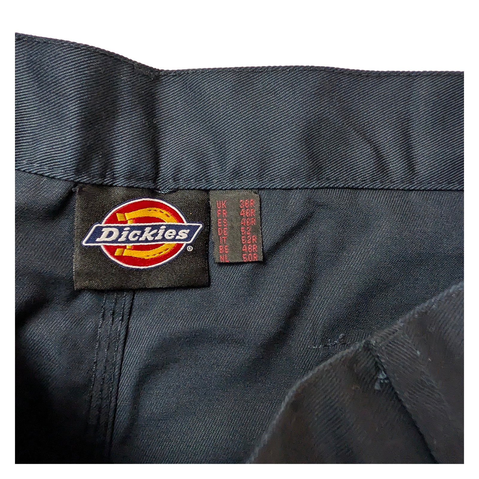 dickies mens navy blue cargo knee pad pockets work trousers pants size 36 r by Dickies – WORKWEAR | RewearableUK