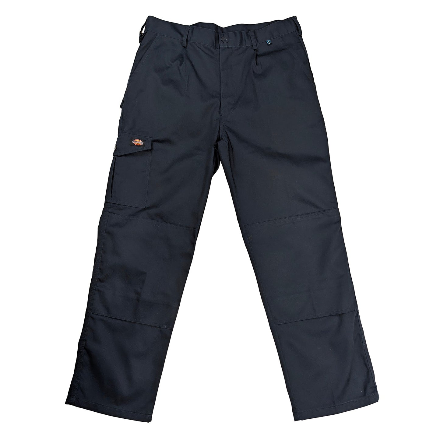 dickies mens navy blue cargo knee pad pockets work trousers pants size 36 r by Dickies – WORKWEAR | RewearableUK