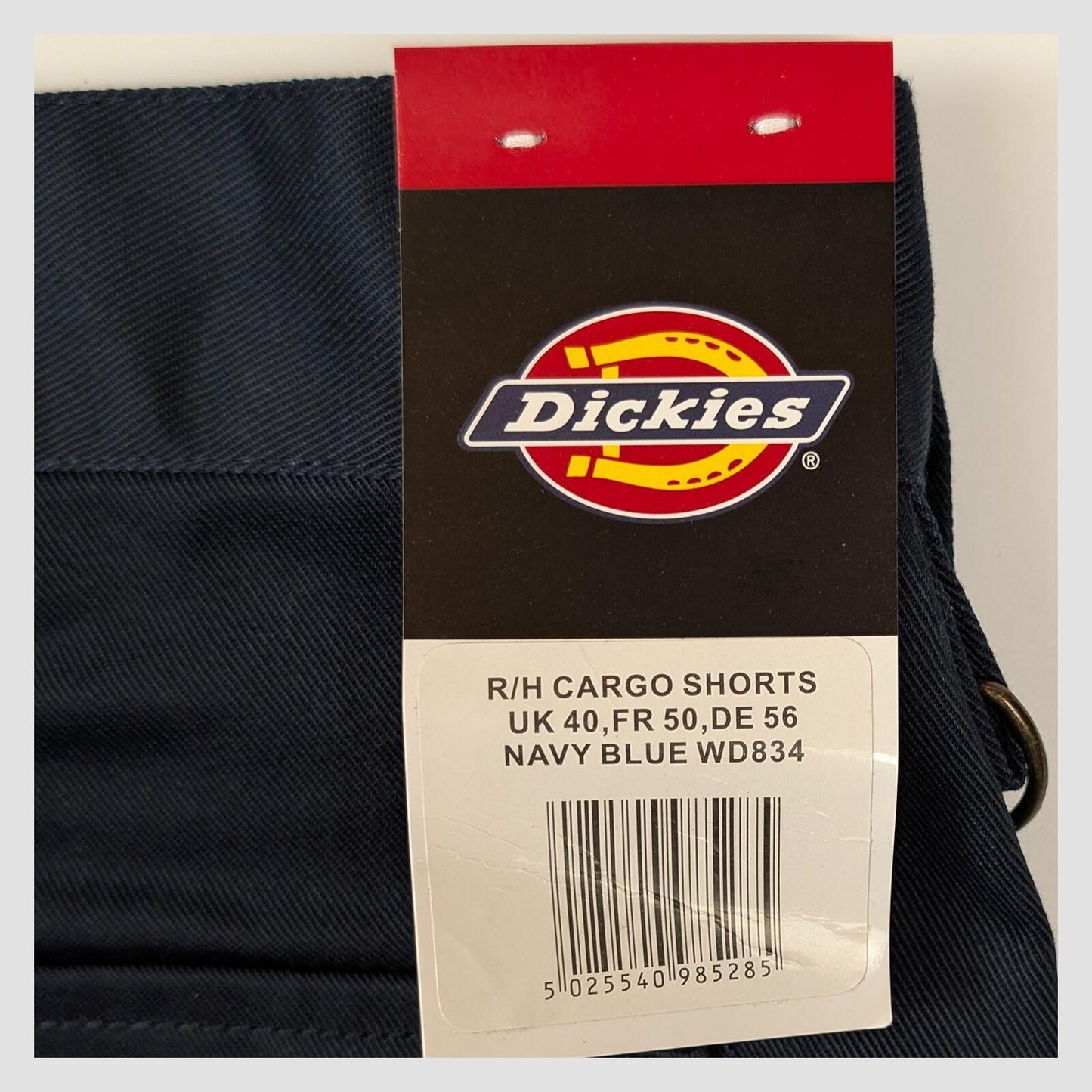 Dickies Mens Navy Blue WD834 Redhawk Utility Cargo Workwear Shorts Size UK 40 by Dickies – | RewearableUK