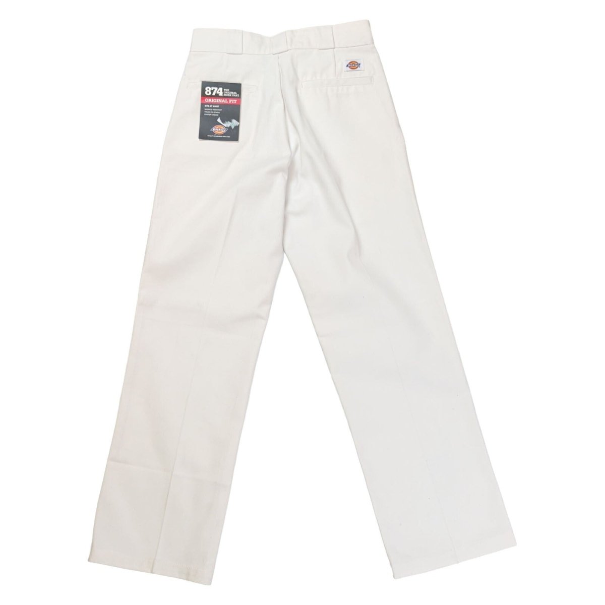 Dickies Men's Trousers 30x30 White Original Fit Work Pant – Workwear product photo 2 | RewearableUK