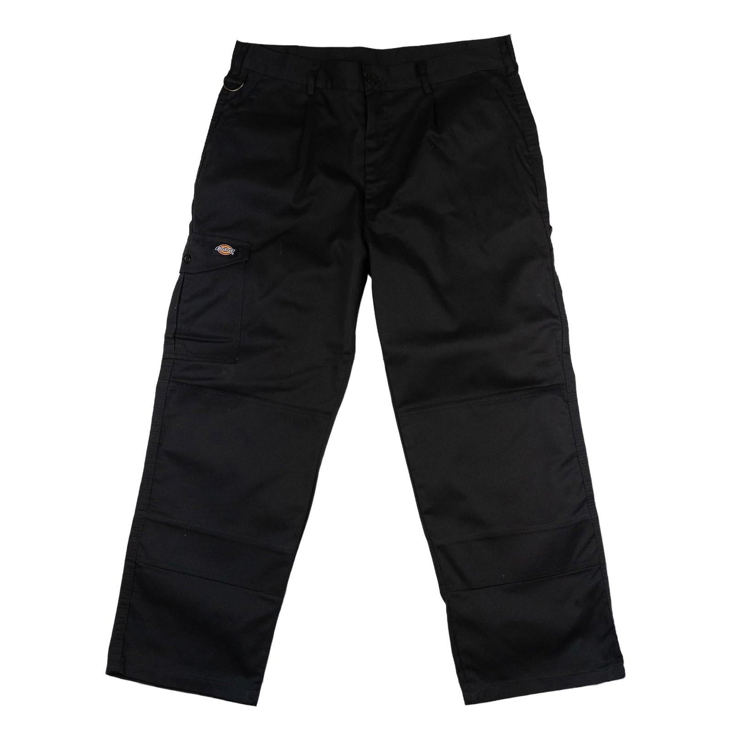 Dickies Men's Work Trousers W36 R Regular Black Cargo Knee Pad Pockets Pants by Dickies – | RewearableUK