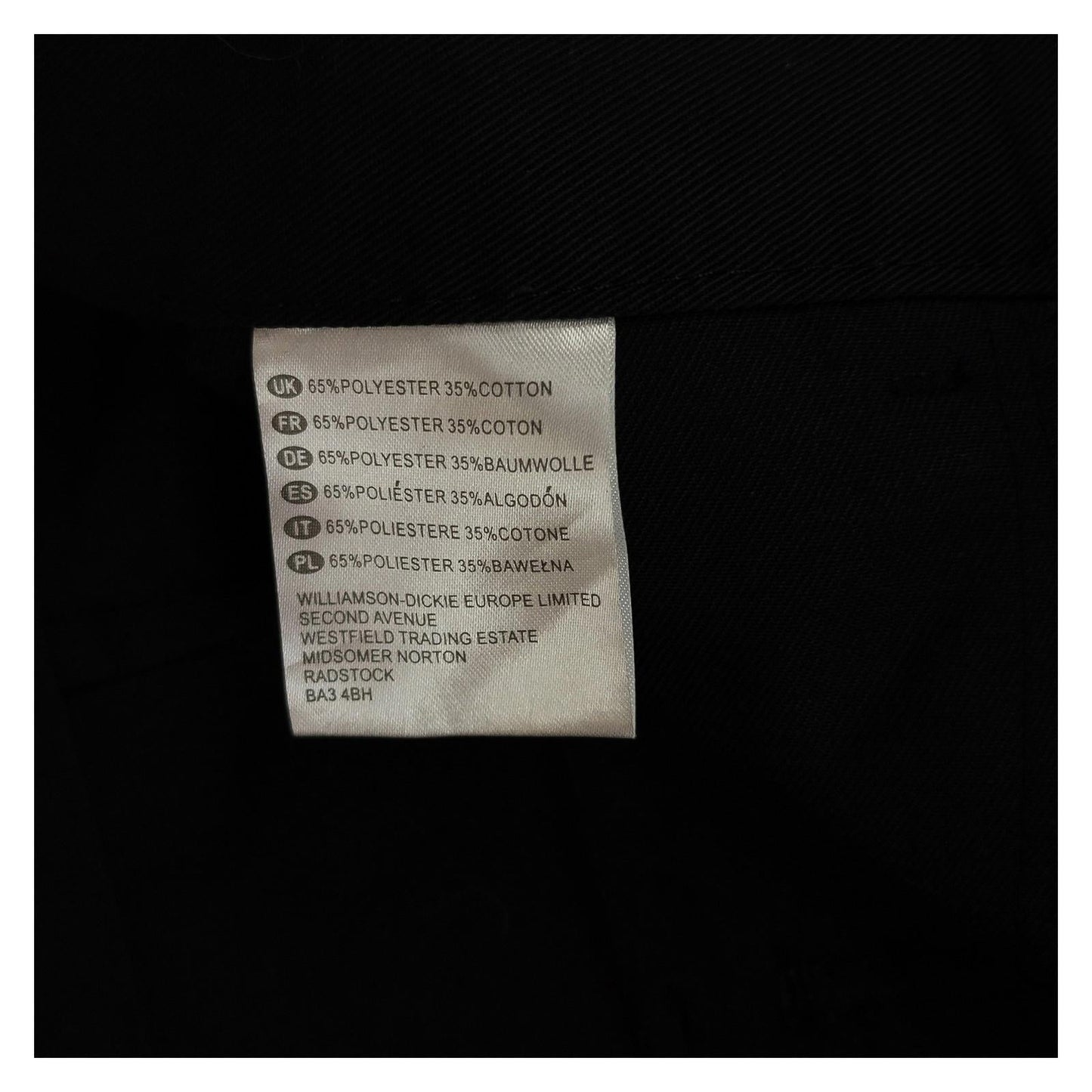 Dickies Men's Work Trousers W36 R Regular Black Cargo Knee Pad Pockets Pants by Dickies – | RewearableUK