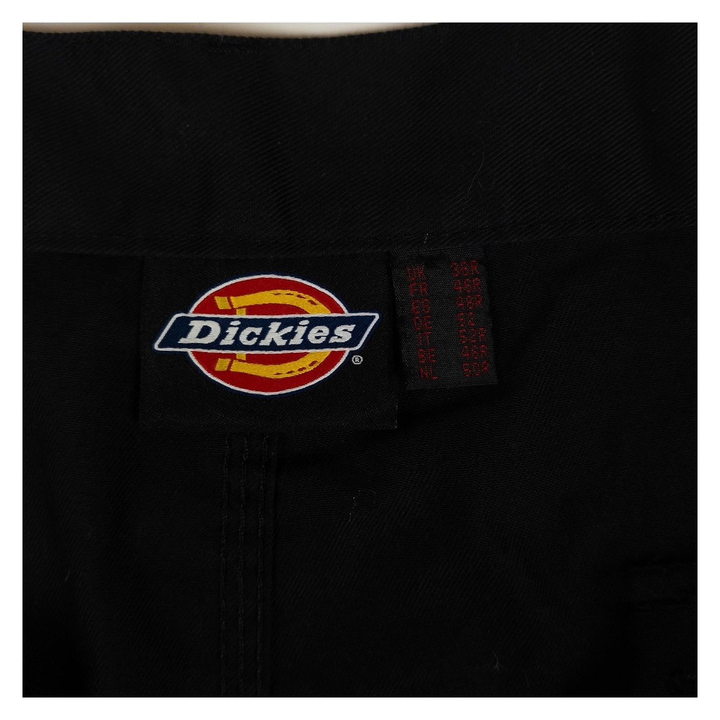 Dickies Men's Work Trousers W36 R Regular Black Cargo Knee Pad Pockets Pants by Dickies – | RewearableUK