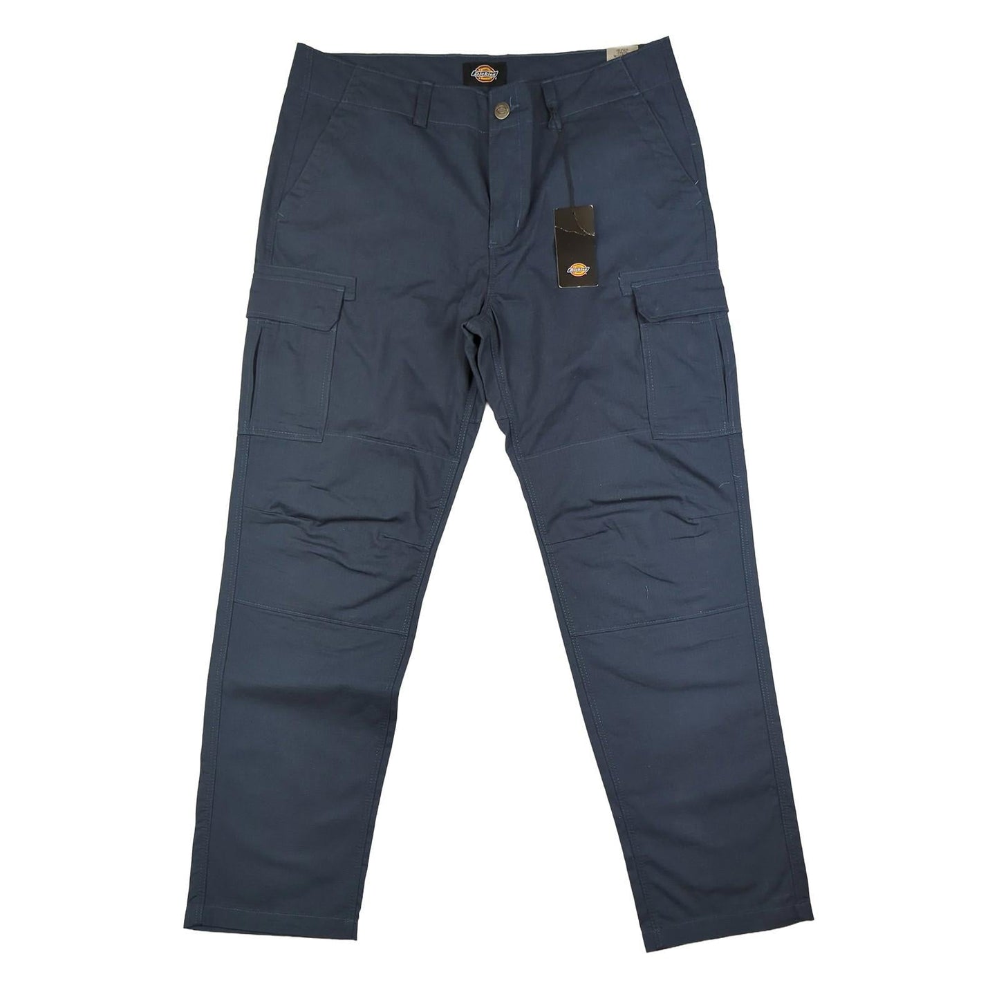 Dickies Dickies Millerville Cargo Trousers Navy Blue Work Pants | Men's Size 38 R workear RewearableUK