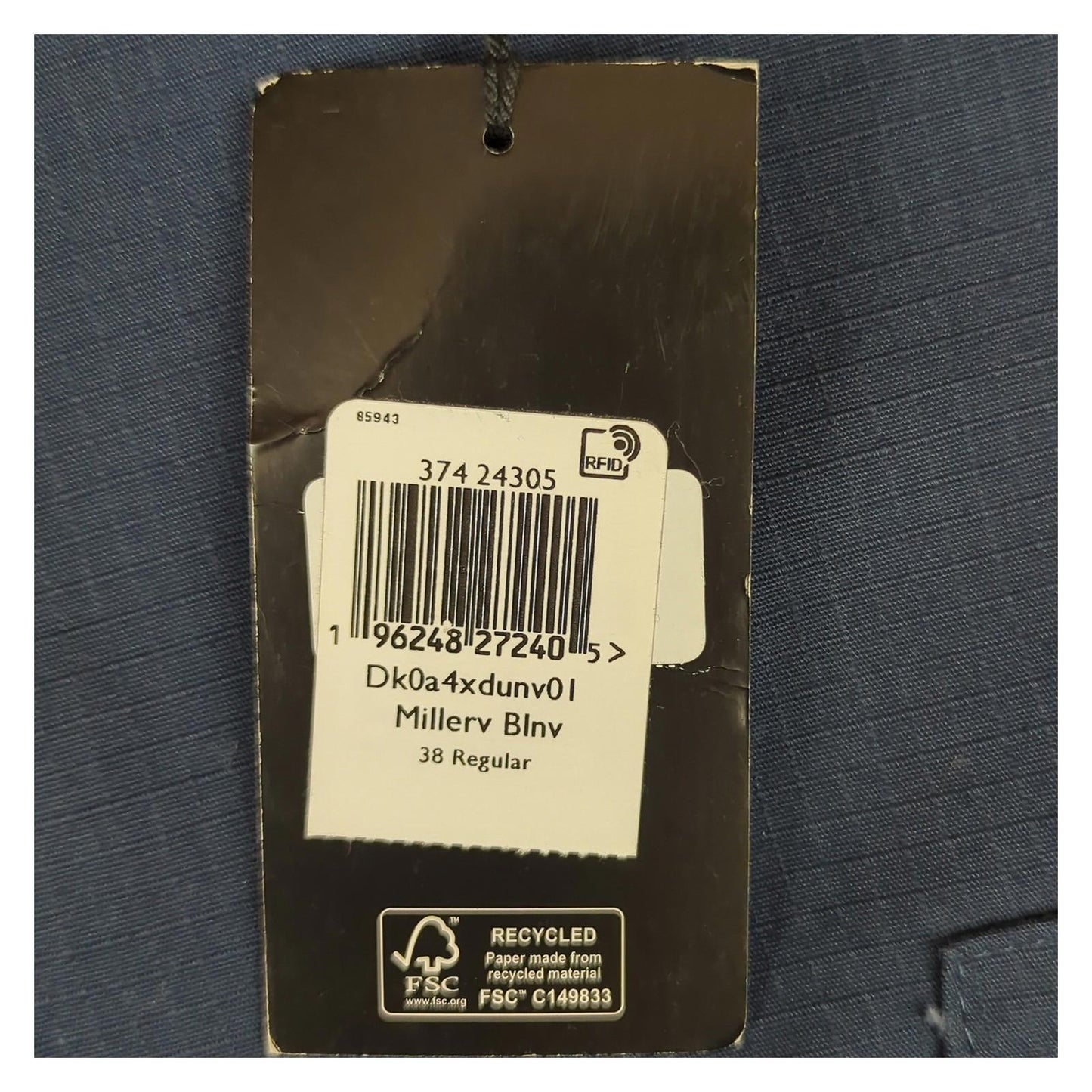 Dickies Dickies Millerville Cargo Trousers Navy Blue Work Pants | Men's Size 38 R workear RewearableUK