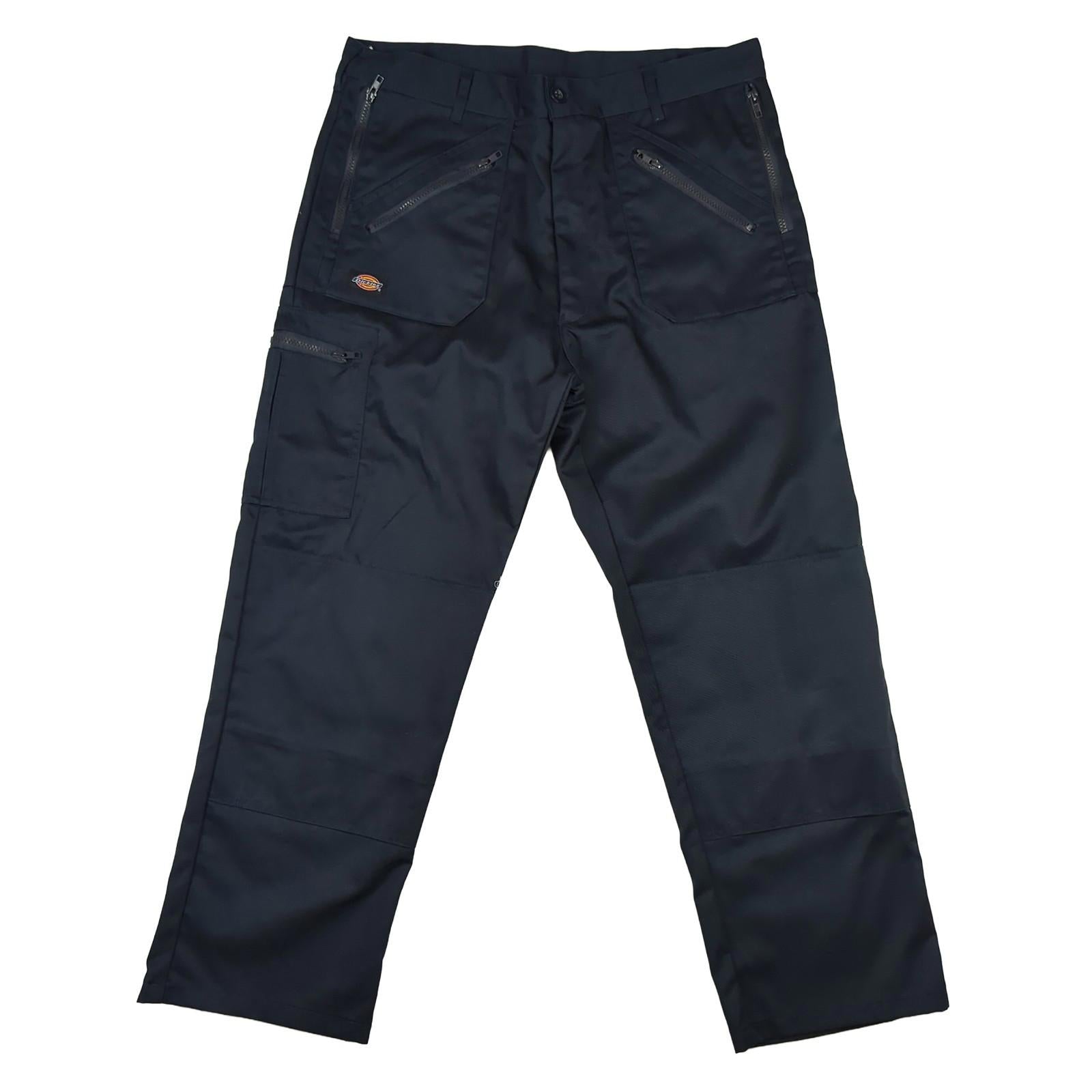 Dickies Dickies navy cargo work trousers W36S polycotton blend workear RewearableUK