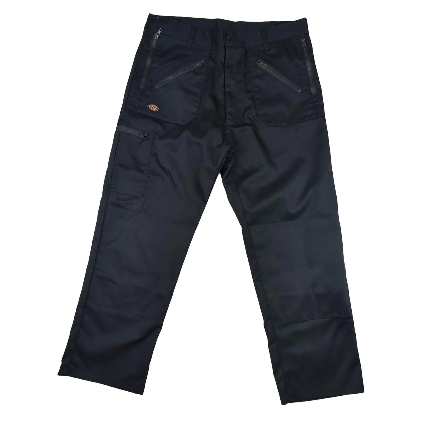 Dickies Dickies navy cargo work trousers W36S polycotton blend workear RewearableUK