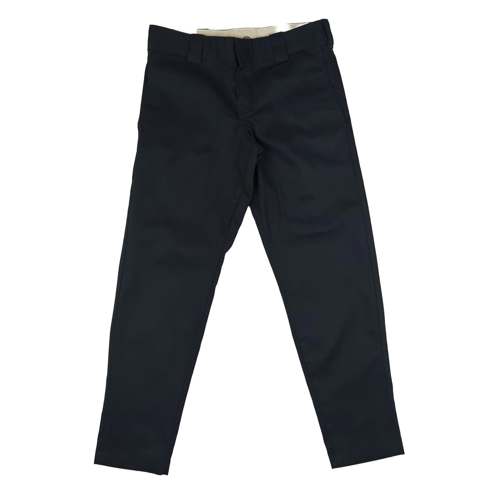 Dickies Dickies navy slim straight trousers W30 L30 cotton blend workear RewearableUK