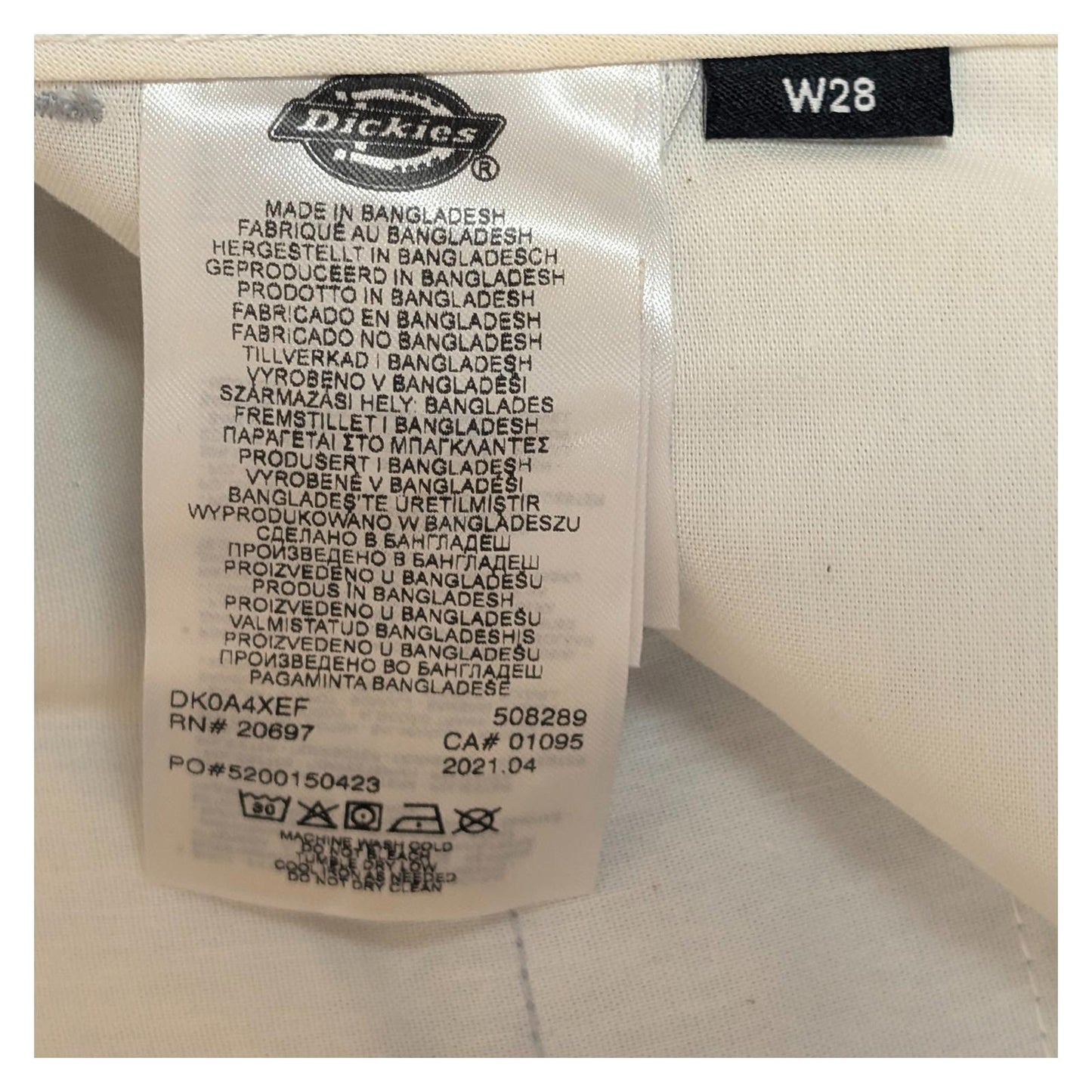 Dickies Original Work Trousers Men's W28 Grey Straight Leg 874 Style Pants New by Dickies – | RewearableUK