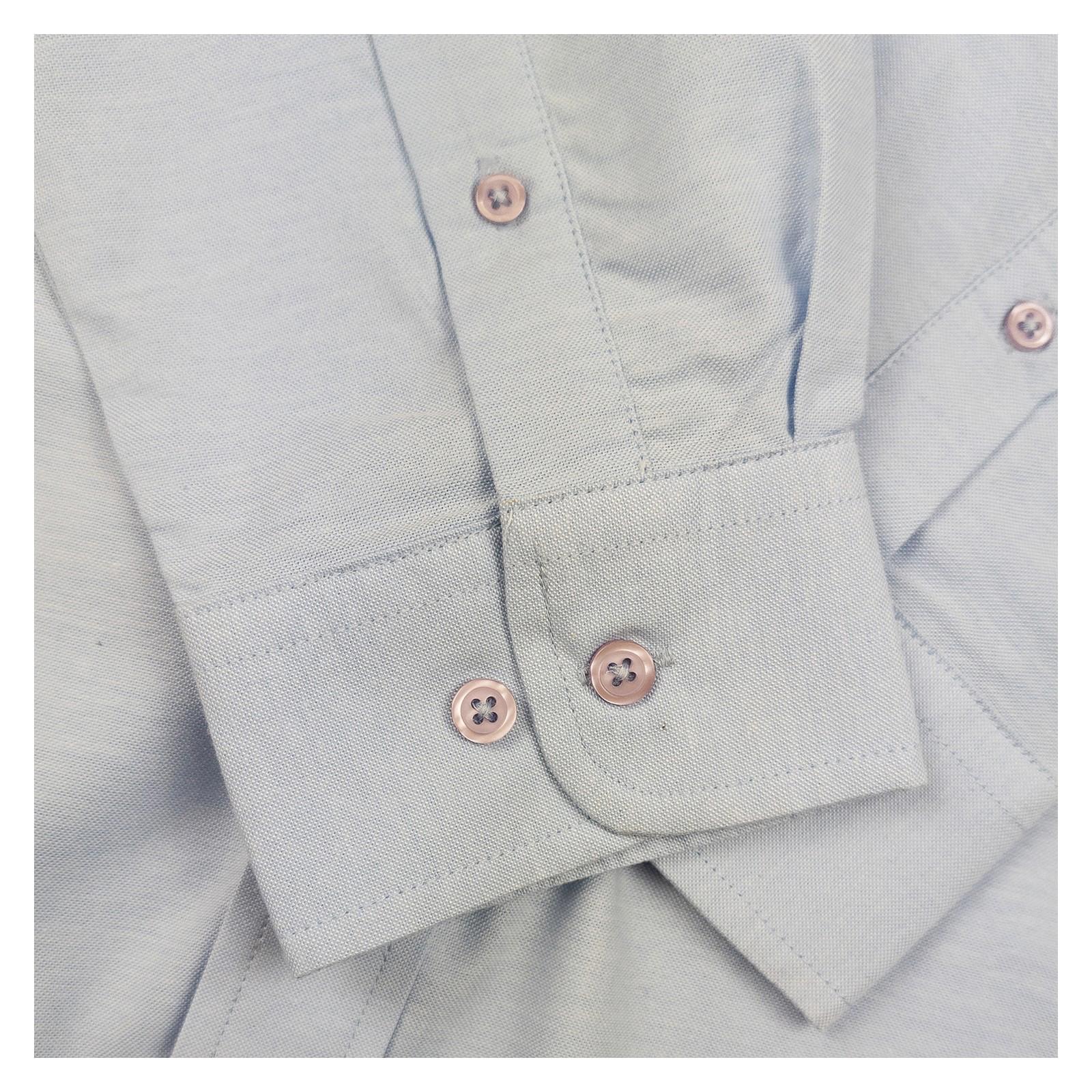 Dickies Oxford Shirt 15 M Medium Light Blue Long Sleeve Button Down Workwear NWT by Dickies – | RewearableUK