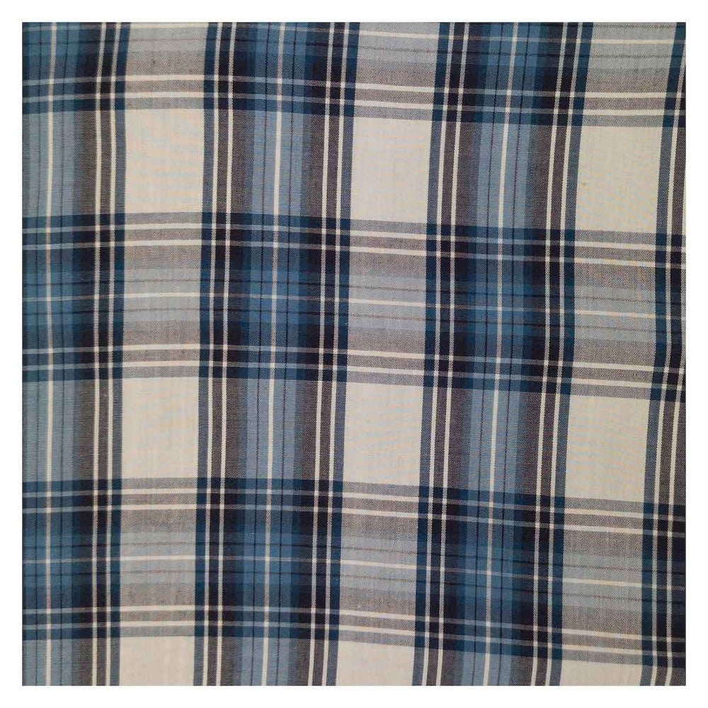 Dickies Plaid Short Sleeve Casual Shirt Blue Check | Men's Large – Shirt product photo 6 | RewearableUK