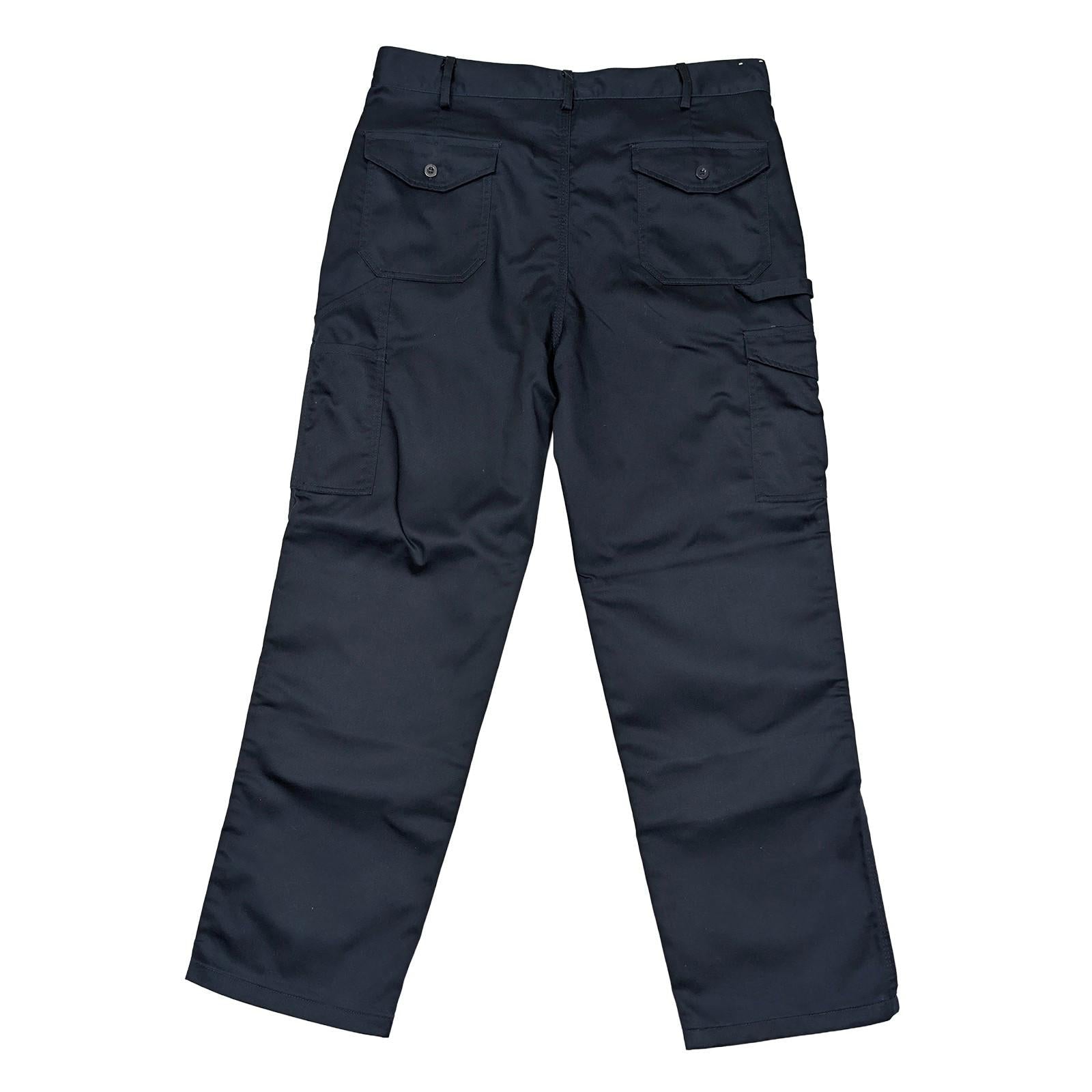 Dickies Pleated Work Trousers W36 Regular Navy Blue Knee Pad Cargo Pants Mens by Dickies – | RewearableUK