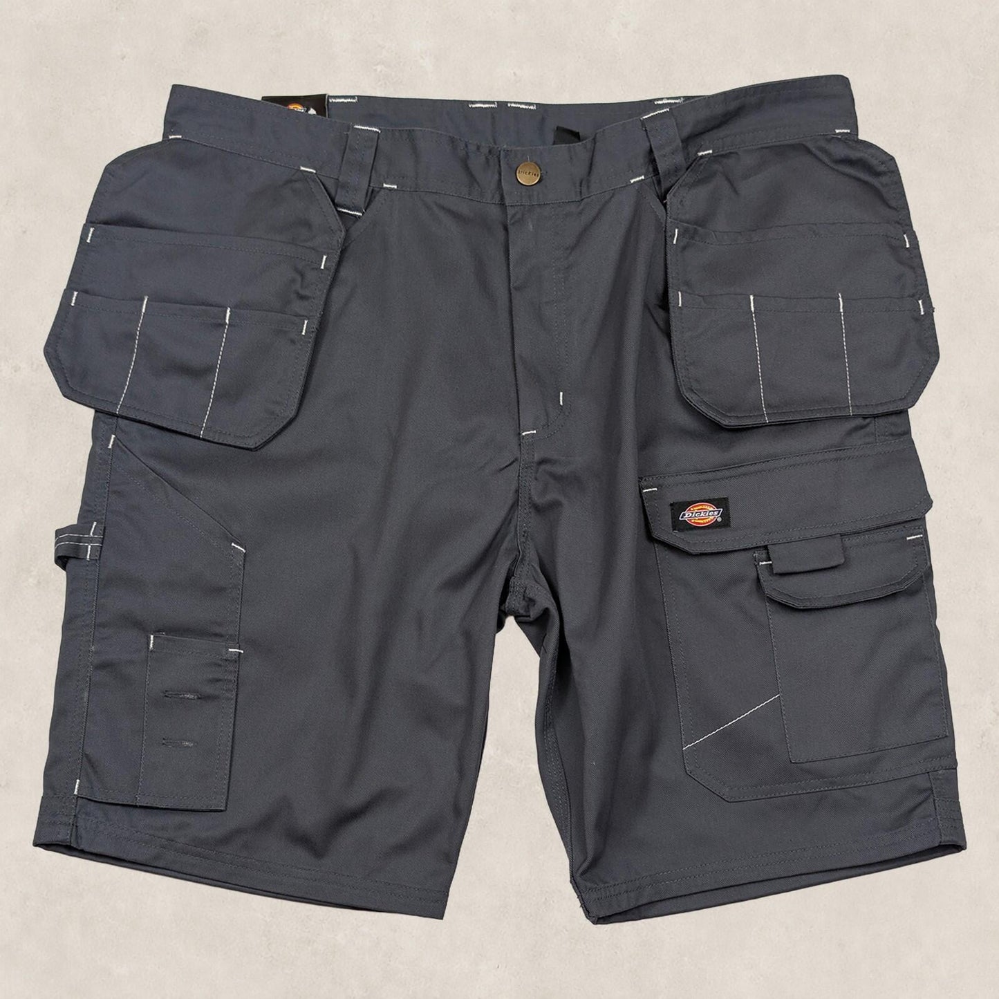 dickies pro cargo work shorts mens dark grey size 38 new with tags trousers by Dickies – | RewearableUK