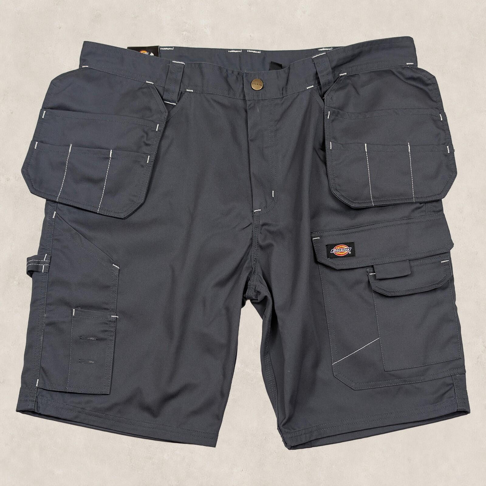 dickies pro cargo work shorts mens dark grey size 38 new with tags trousers by Dickies – | RewearableUK
