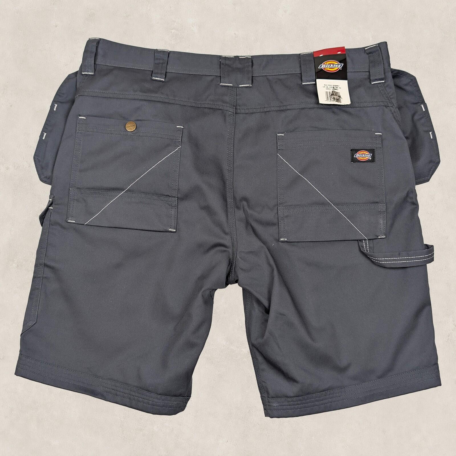 dickies pro cargo work shorts mens dark grey size 38 new with tags trousers by Dickies – | RewearableUK