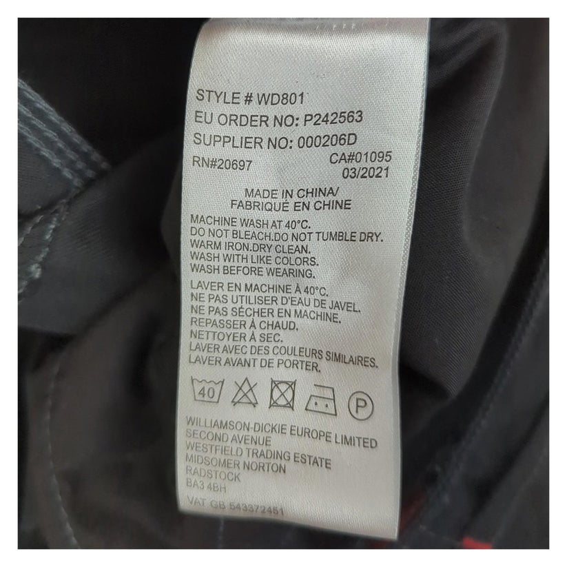 Dickies Dickies Pro Work Trousers Black Men’s W38 UK 38S Cargo Pockets New workear RewearableUK