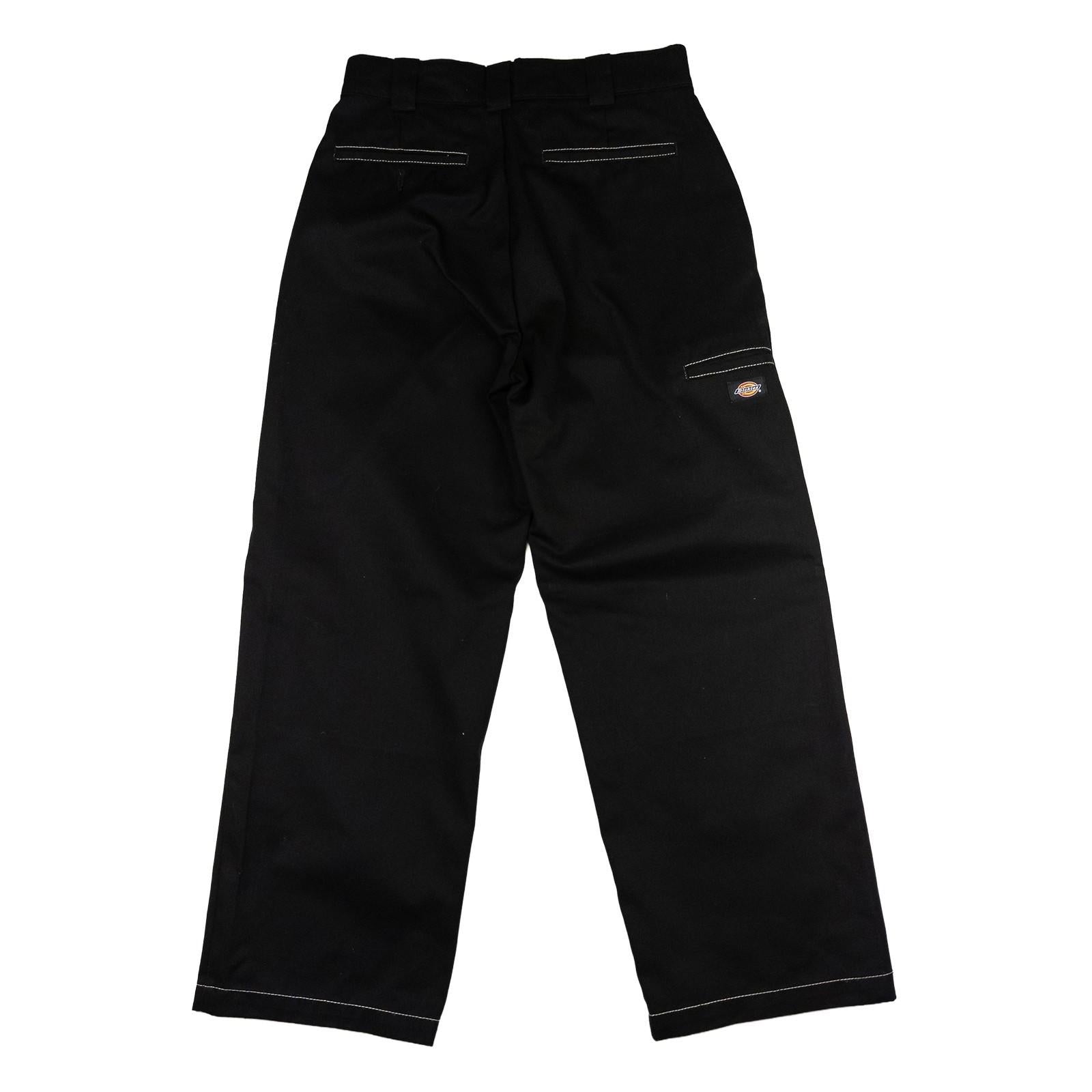 Dickies Pro Work Trousers W32 R Black Holster Pockets Knee Pad Reflective Pants by Dickies – | RewearableUK