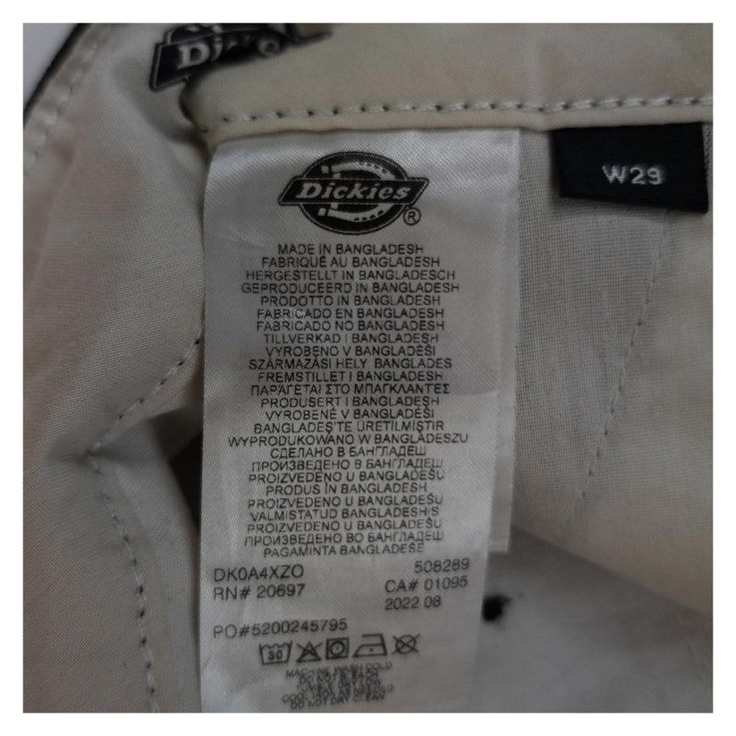 Dickies Pro Work Trousers W32 R Black Holster Pockets Knee Pad Reflective Pants by Dickies – | RewearableUK