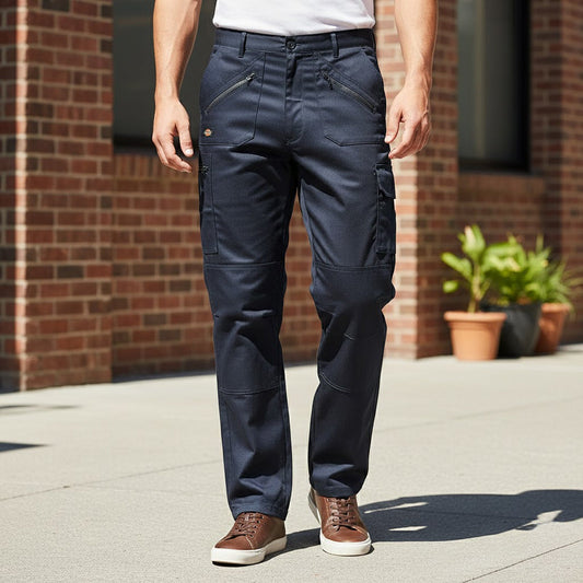 Dickies Redhawk Action Trousers Navy | Men's W38 Regular by Dickies – WORKWEAR | RewearableUK