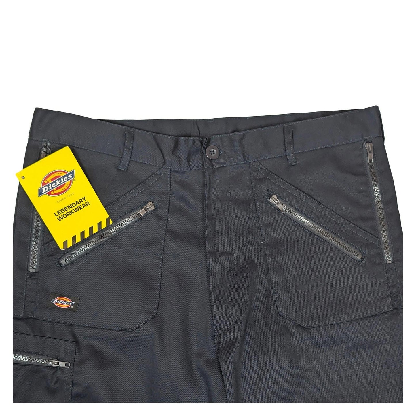 Dickies Redhawk Action Trousers W38 Regular Navy Blue Zip Pockets Work Pants BNW by Dickies – | RewearableUK