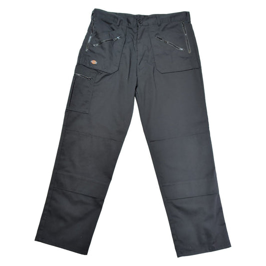 Dickies Redhawk Action Work Trousers 40R Black Zip Pocket Cargo Pants WD814 – product photo 1 | RewearableUK