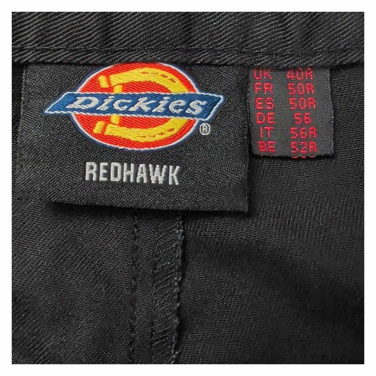 Dickies Redhawk Action Work Trousers 40R Black Zip Pocket Cargo Pants WD814 – product photo 3 | RewearableUK