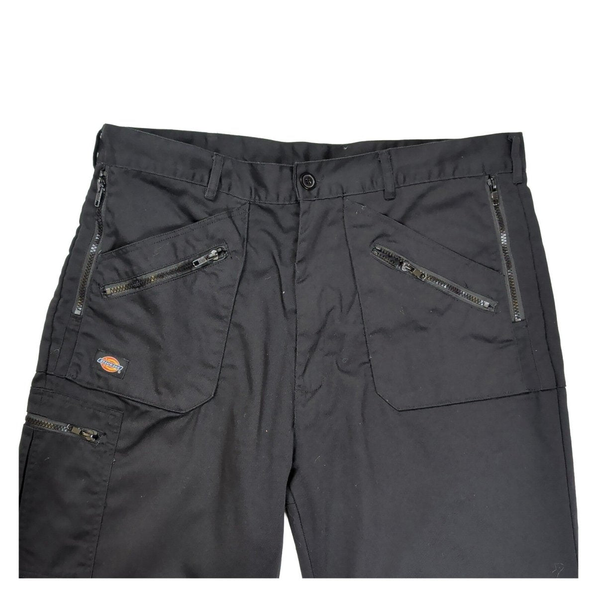 Dickies Redhawk Action Work Trousers 40R Black Zip Pocket Cargo Pants WD814 – product photo 2 | RewearableUK