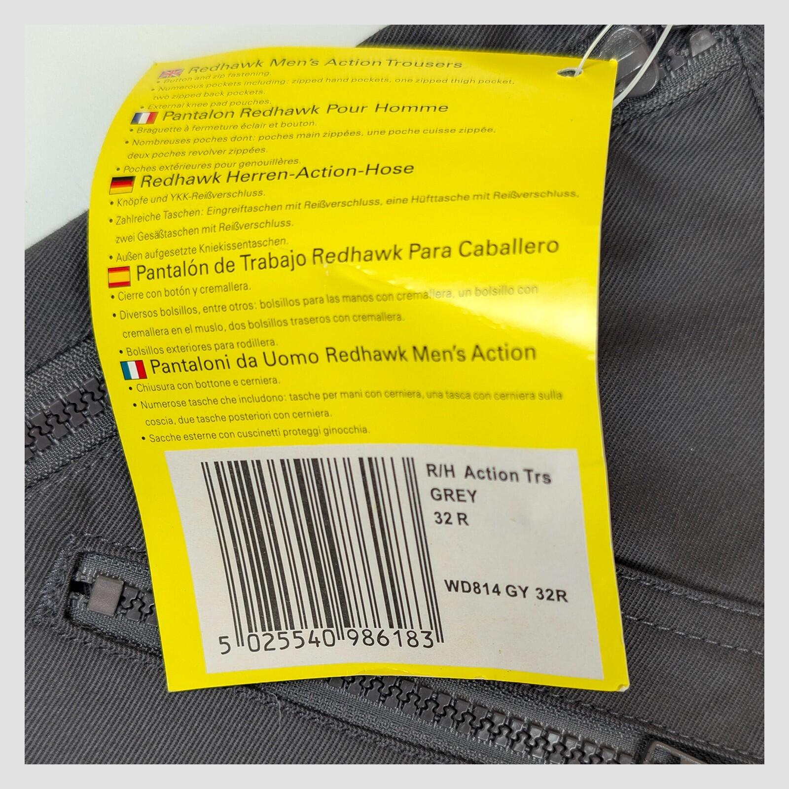 dickies redhawk action work trousers mens grey cargo utility pants size 32 r by Dickies – | RewearableUK