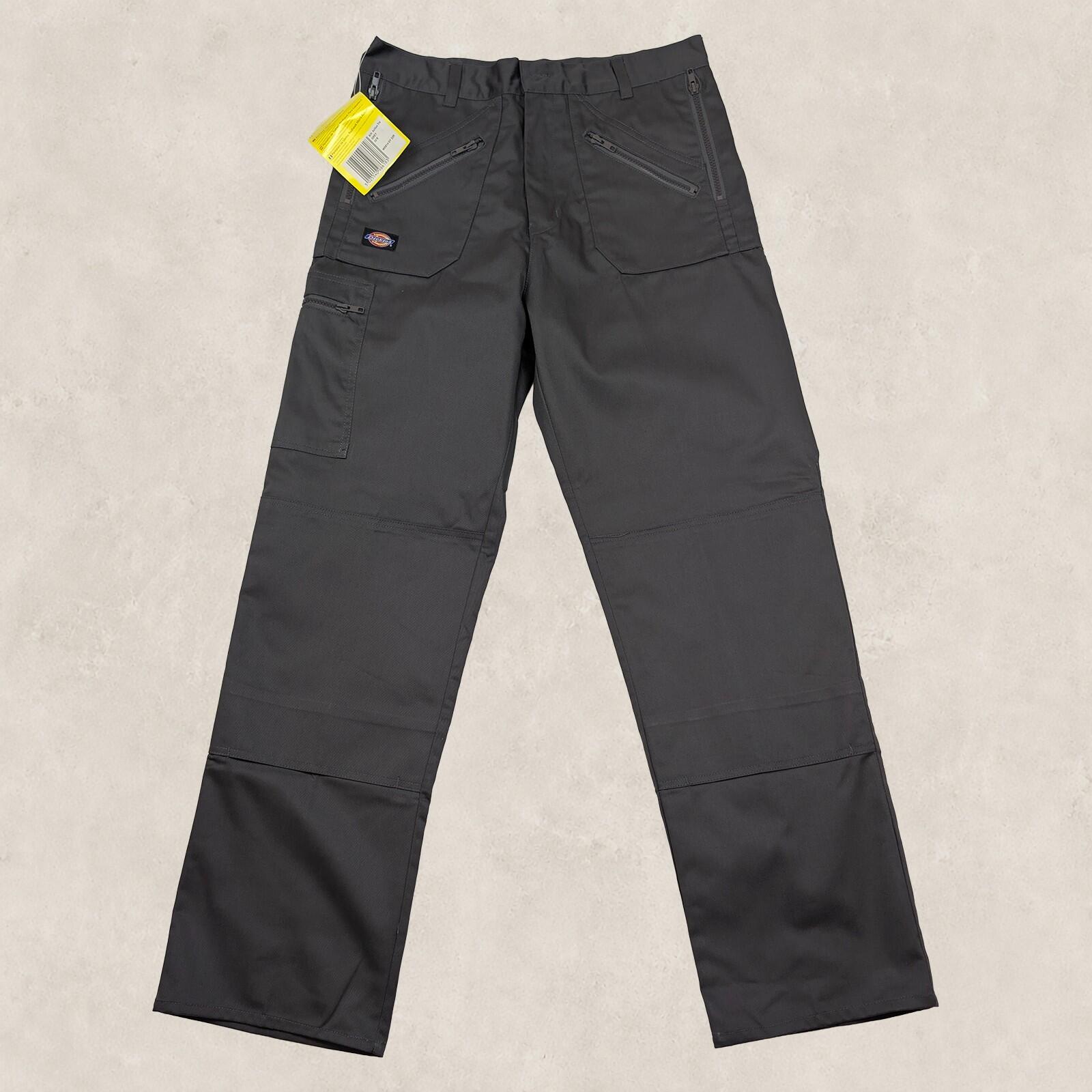 dickies redhawk action work trousers mens grey cargo utility pants size 32 r by Dickies – | RewearableUK