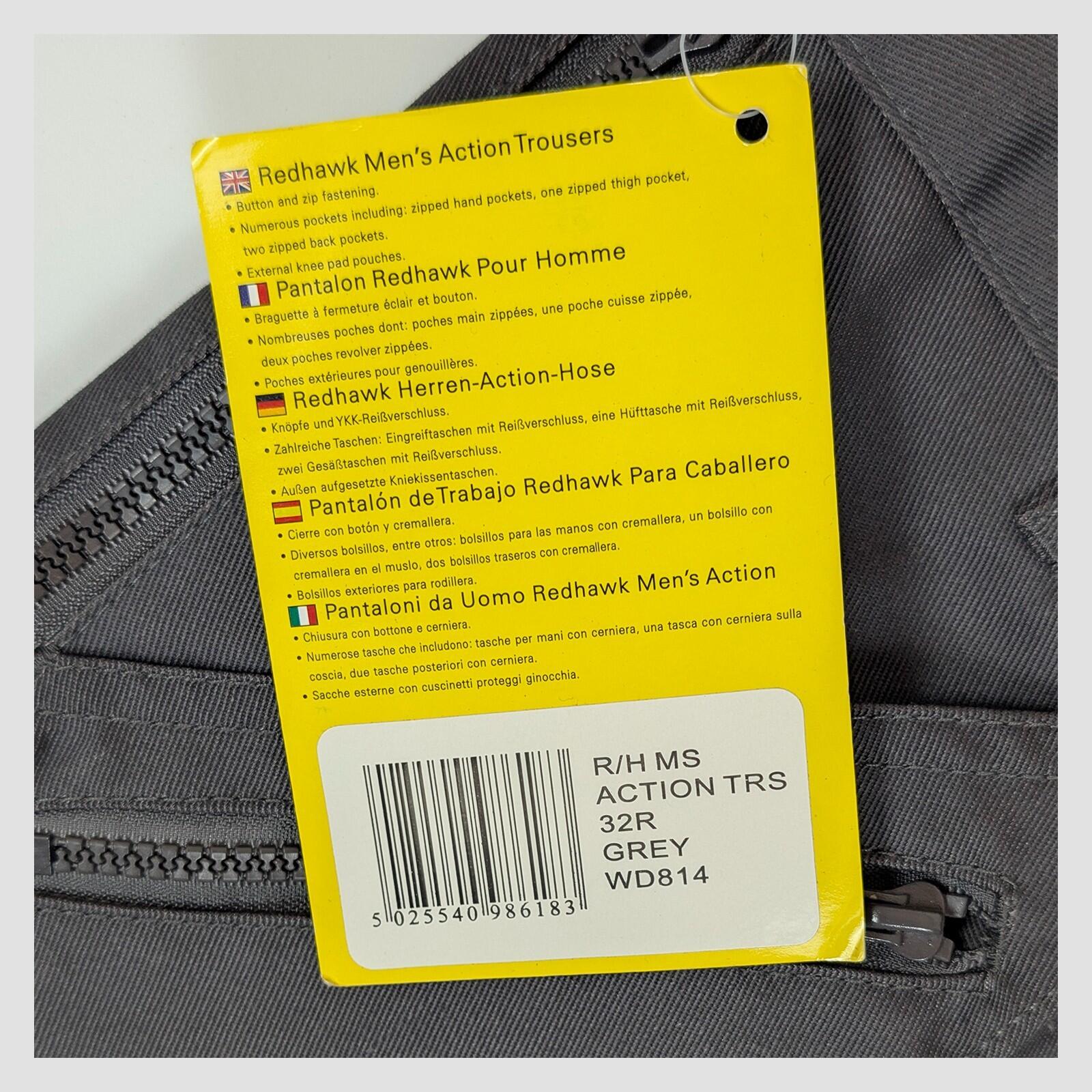 dickies redhawk action work trousers mens grey cargo utility pants size 32 r nwt by Dickies – | RewearableUK