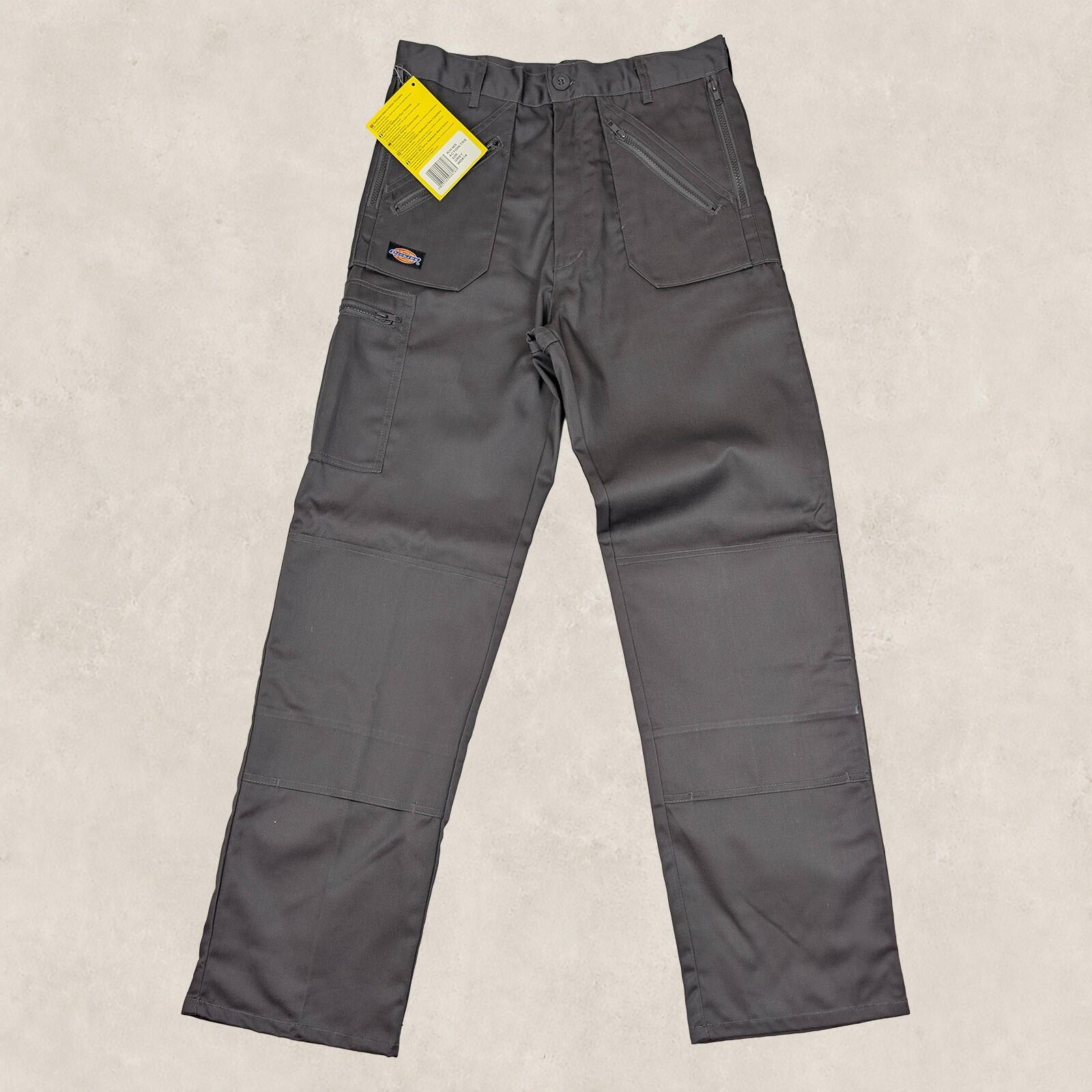 dickies redhawk action work trousers mens grey cargo utility pants size 32 r nwt by Dickies – | RewearableUK